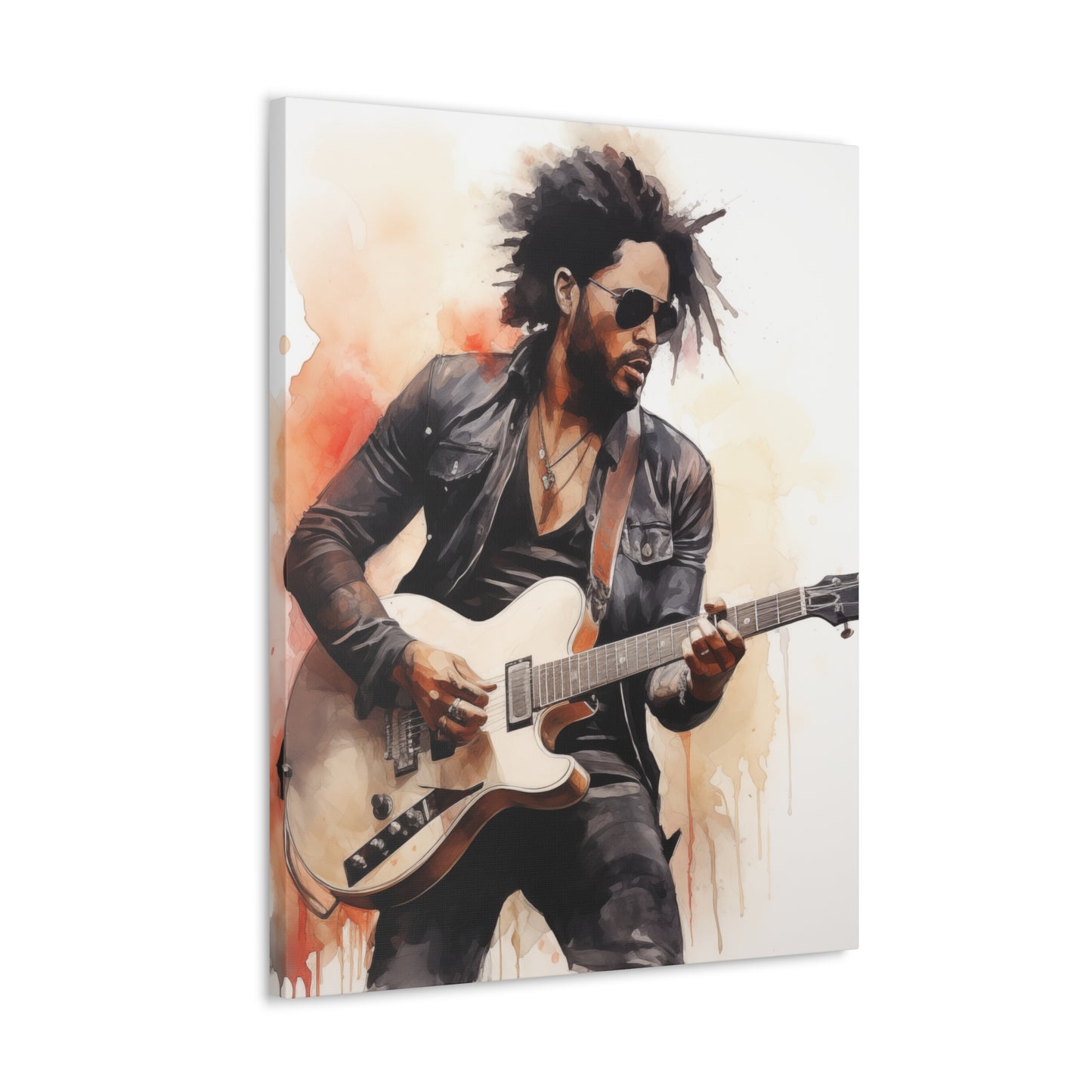 Gallery Wrapped Canvas, Celebrity Inspired, Pop Art Canvas – Lenny Also