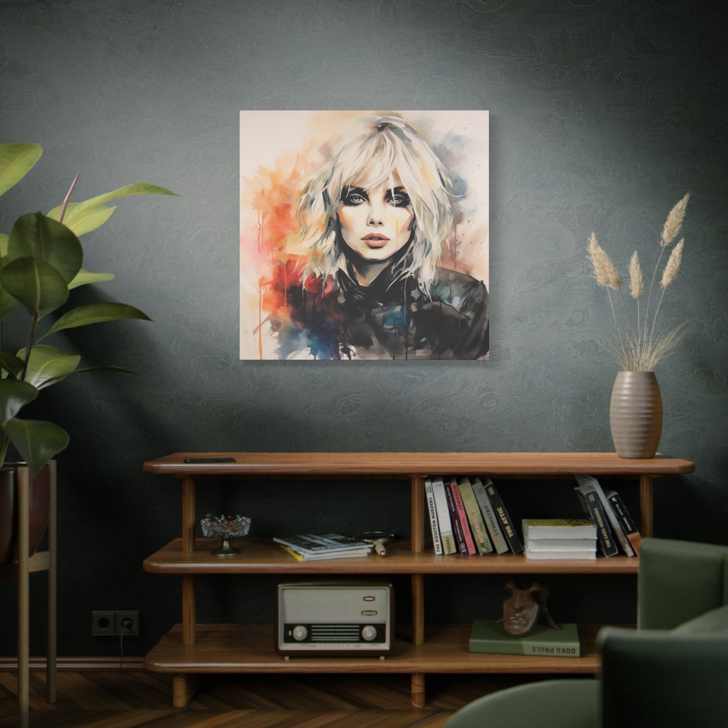 Gallery Wrapped Canvas, Celebrity Inspired, Pop Art Canvas – Debbie