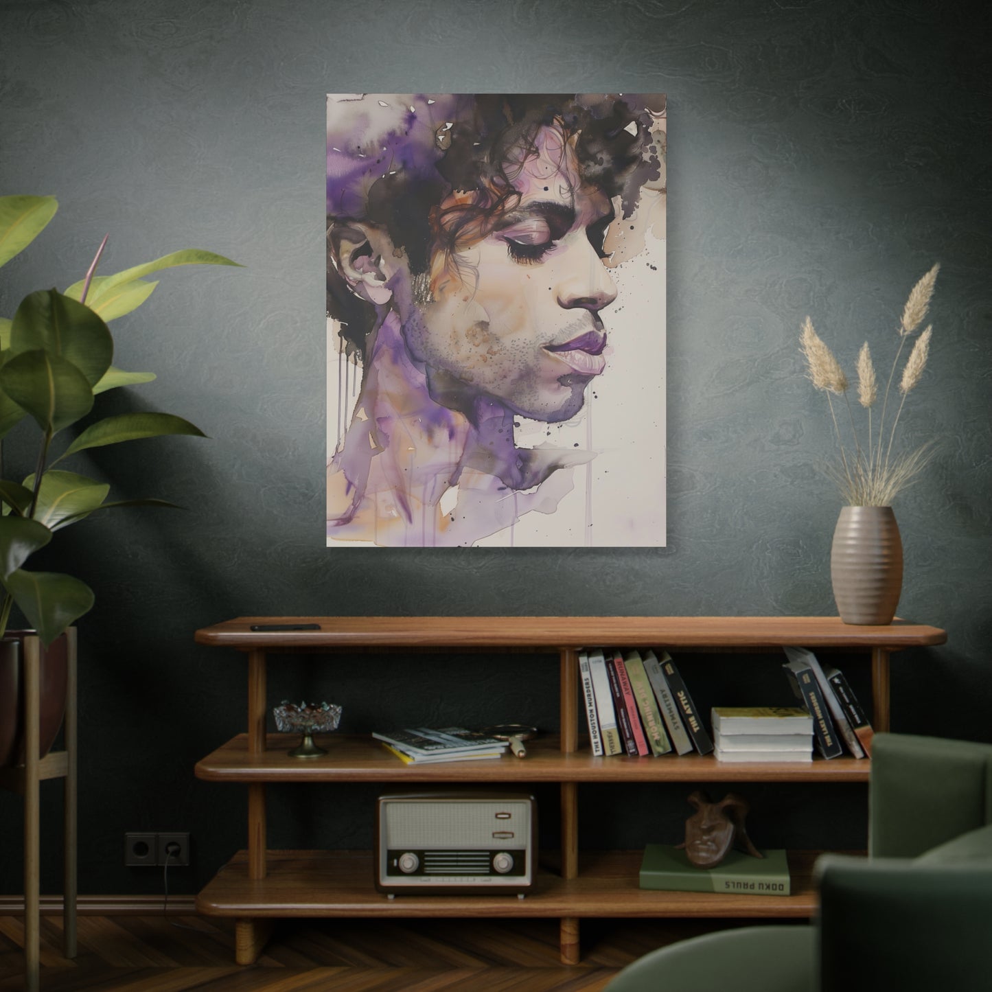 Gallery Wrapped Canvas, Celebrity Inspired, Pop Art Canvas – Prince
