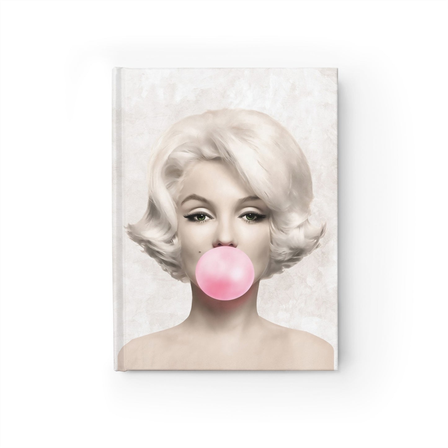 Bubblegum Celebrity Journal - Ruled Line, Marilyn Monroe, Audrey Hepburn