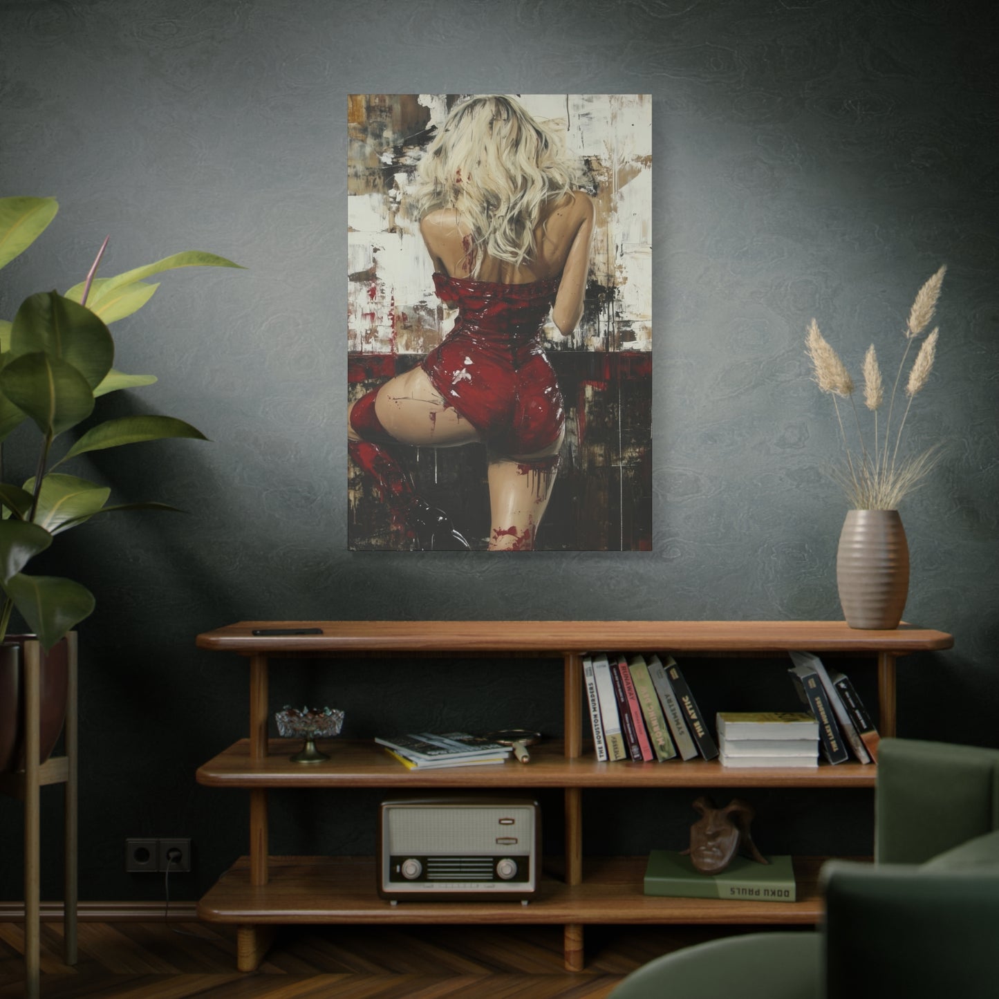 Gallery Wrapped Canvas, Sinners and Saints Art Canvas, Erotic Art Canvas – Veronica