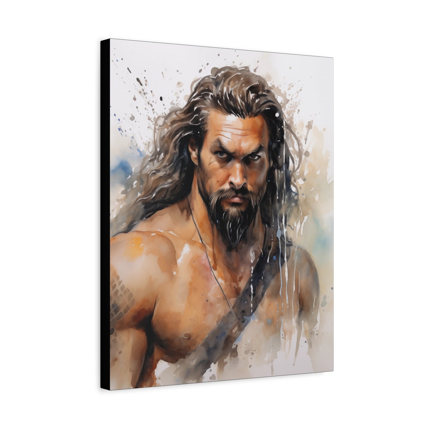 Gallery Wrapped Canvas, Celebrity Inspired, Pop Art Canvas – Jason