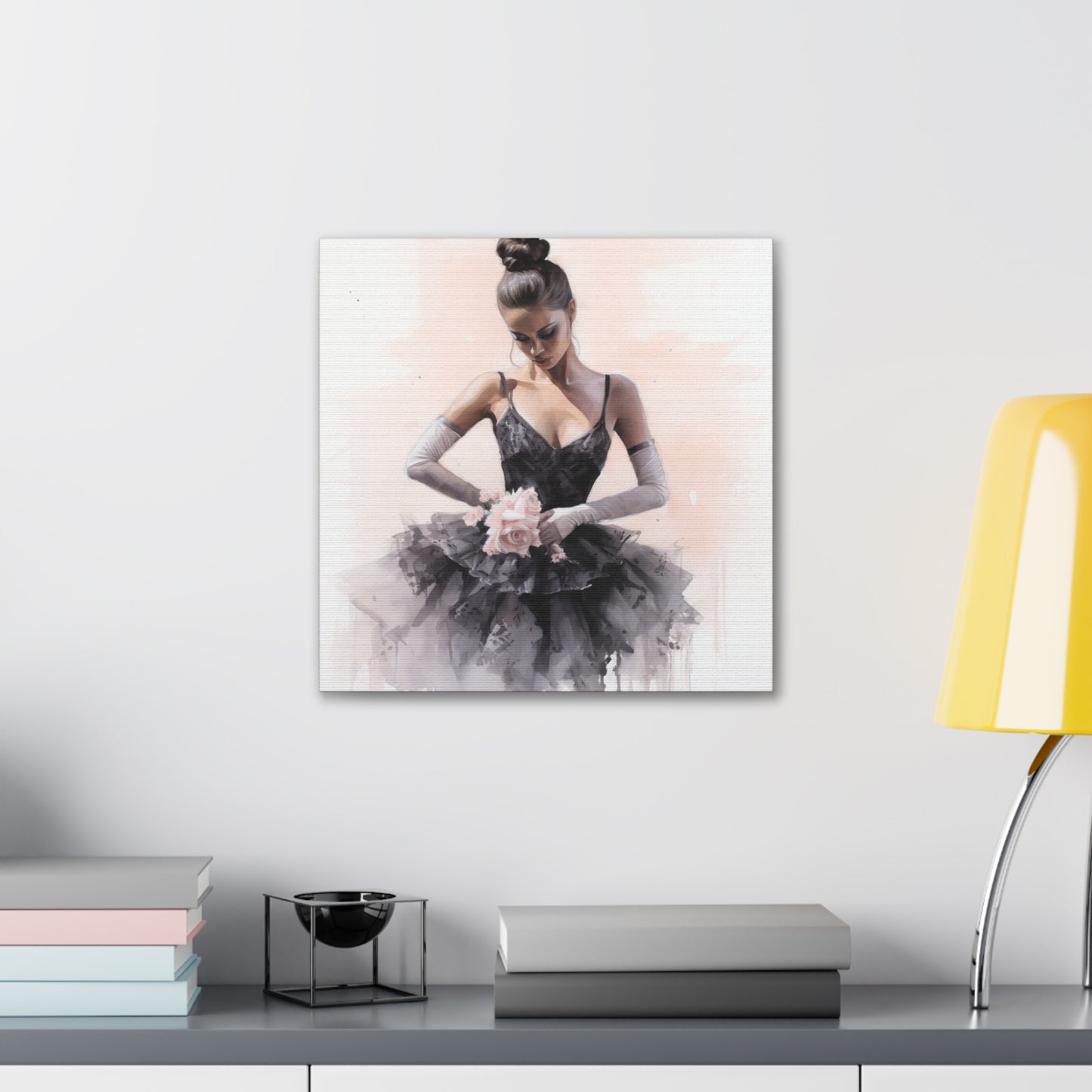 Gallery Wrapped Canvas, Ballerina Beauty, Ballet Art Canvas – Sonja