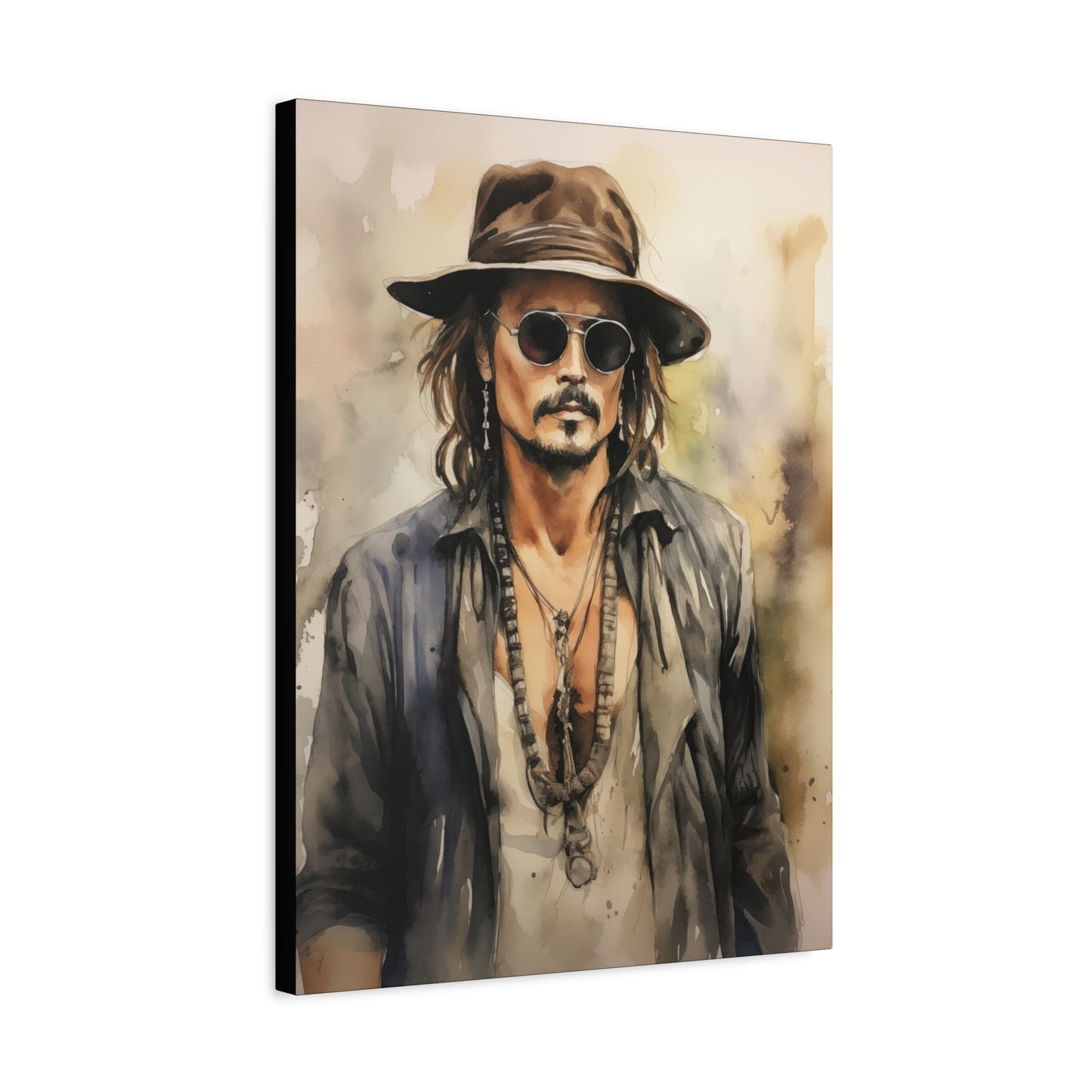 Gallery Wrapped Canvas, Celebrity Inspired, Pop Art Canvas – Depp