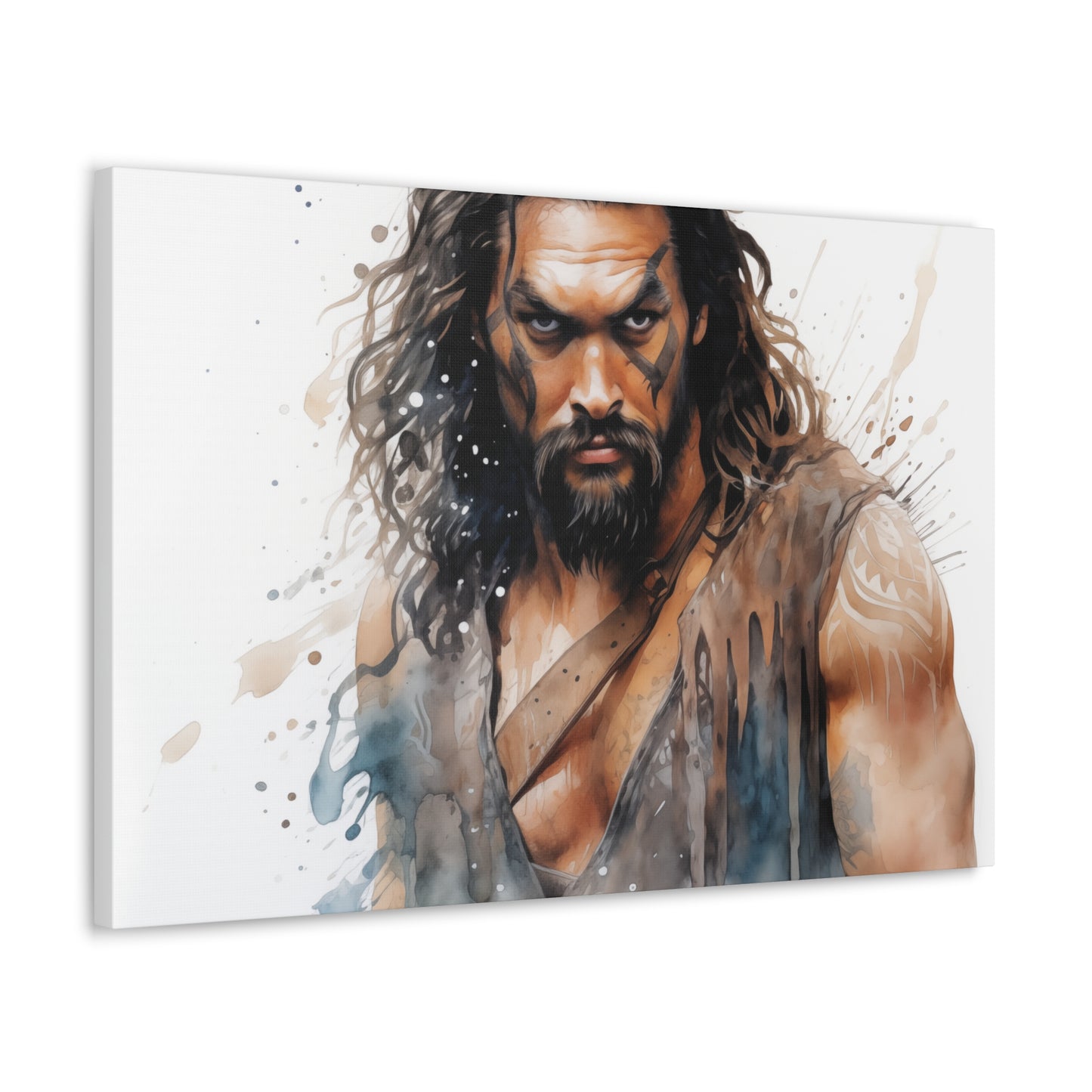 Gallery Wrapped Canvas, Celebrity Inspired, Pop Art Canvas – Jason Also