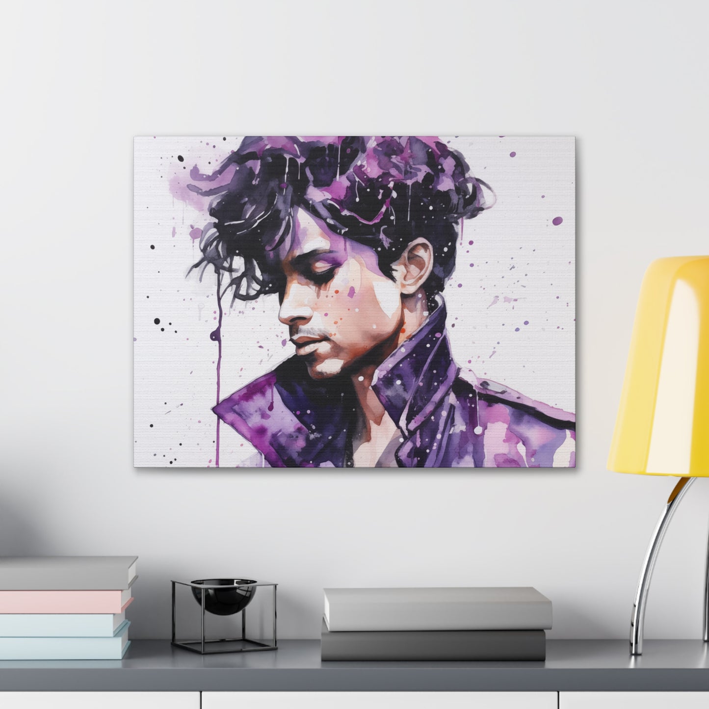 Gallery Wrapped Canvas, Celebrity Inspired, Pop Art Canvas – Prince Rogers Also