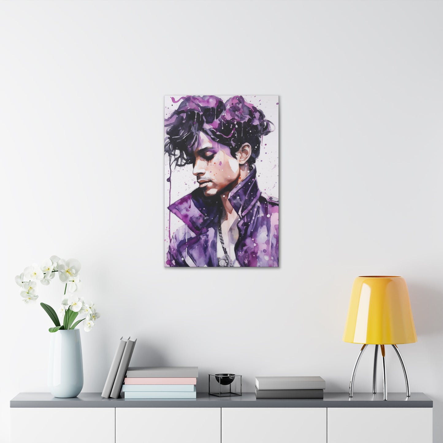 Gallery Wrapped Canvas, Celebrity Inspired, Pop Art Canvas – Prince Rogers Also