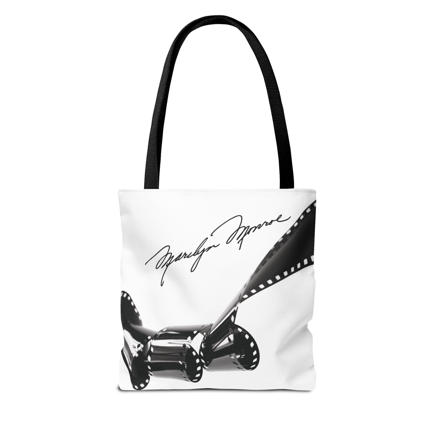 Celebrity Tote Bag, Utility Tote - Marilyn Monroe Autograph Tote - Approved Negative