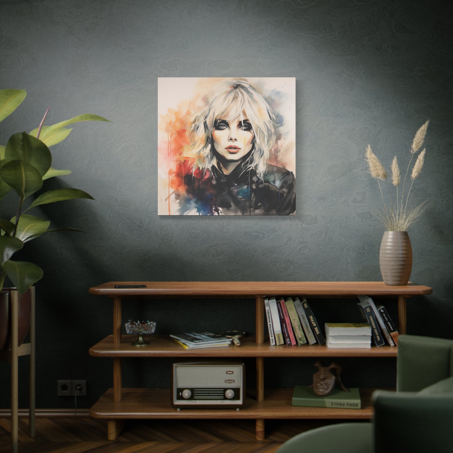 Gallery Wrapped Canvas, Celebrity Inspired, Pop Art Canvas – Debbie