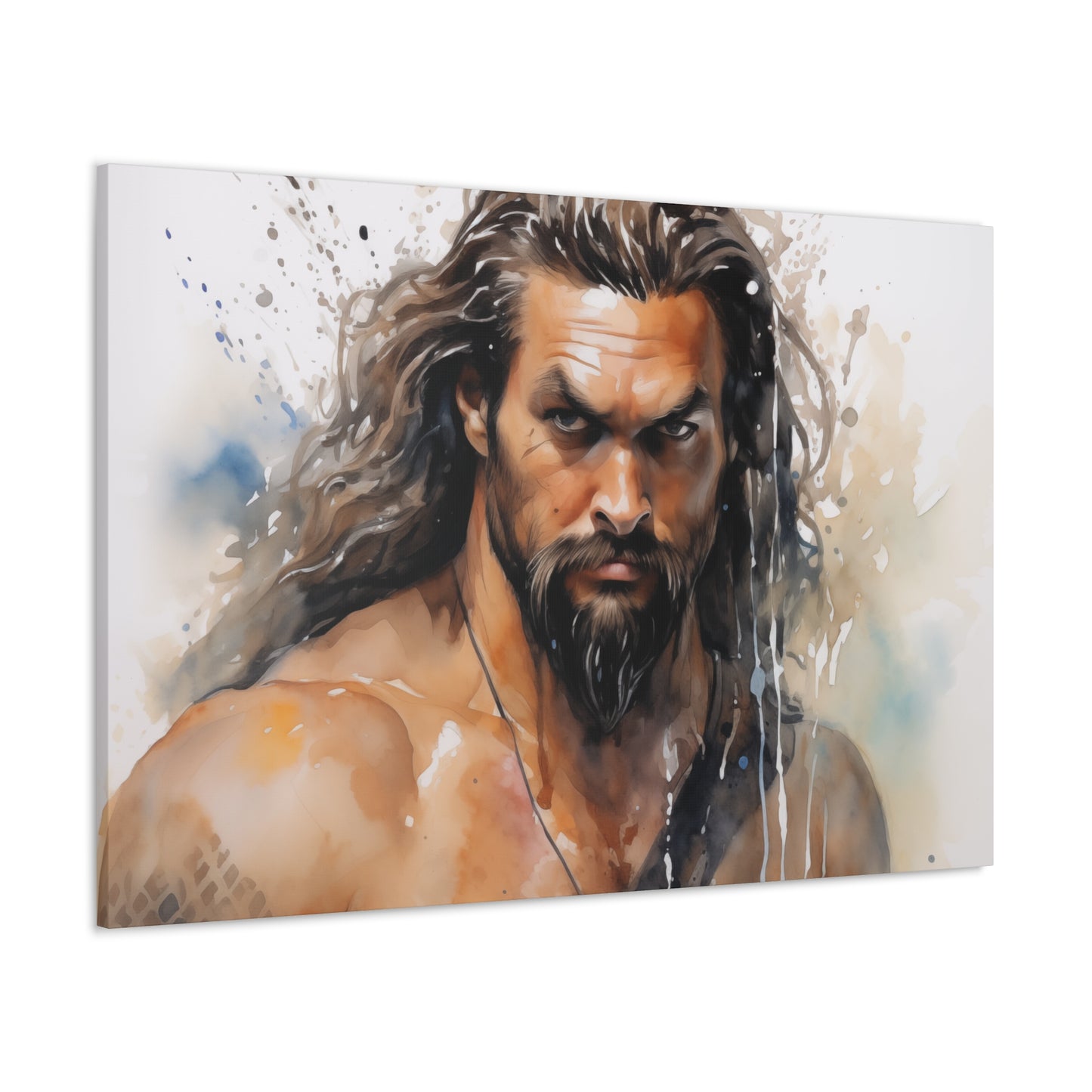 Gallery Wrapped Canvas, Celebrity Inspired, Pop Art Canvas – Jason