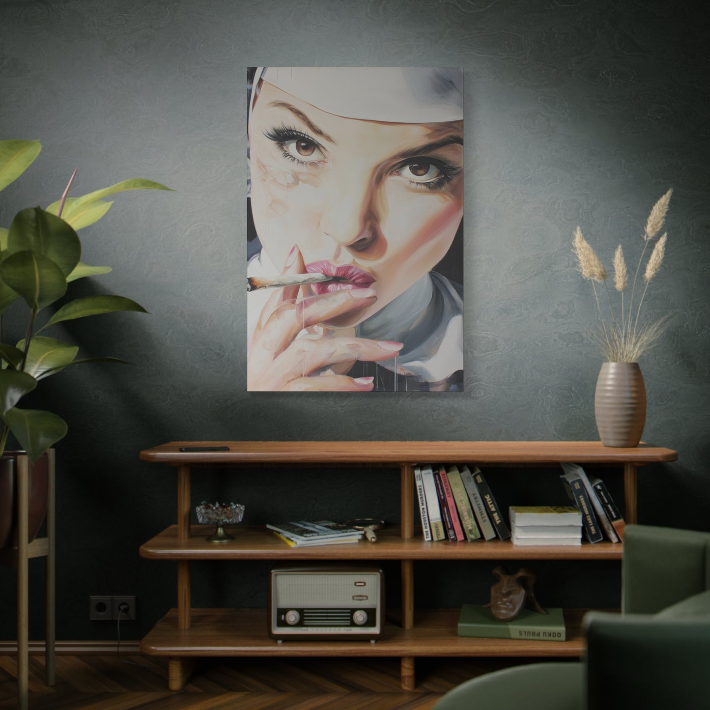 Gallery Wrapped Canvas, Habits and Heresy Art Canvas, Naughty Nuns Art Canvas – Sister Magdalene