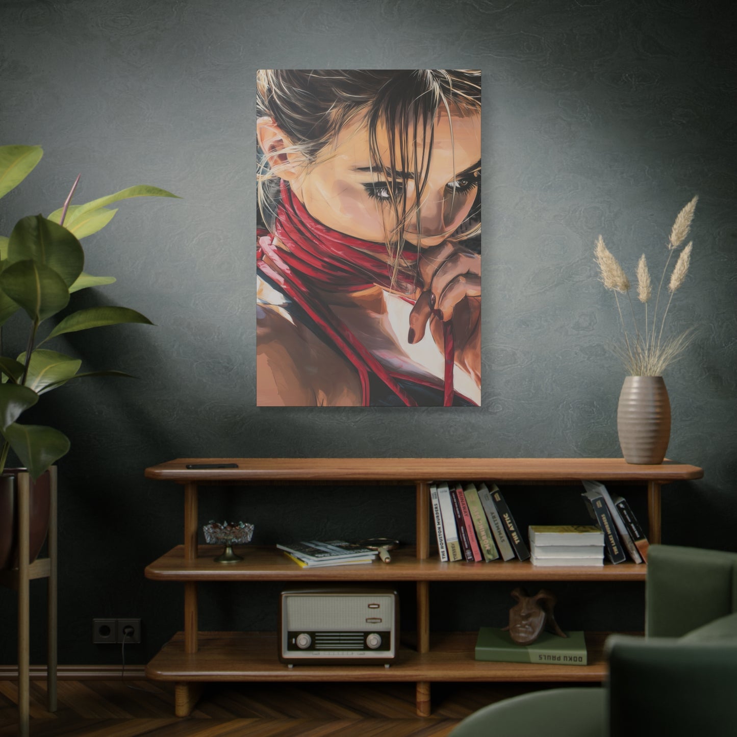 Gallery Wrapped Canvas, Ropes and Reverence Art Canvas, Erotic Shibari Art Canvas – Aya