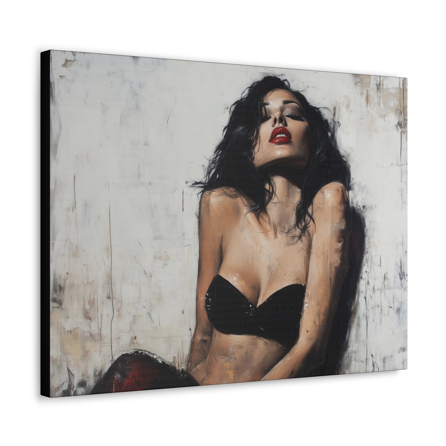 Gallery Wrapped Canvas, Sinners and Saints Art Canvas, Erotic Art Canvas – Alexa