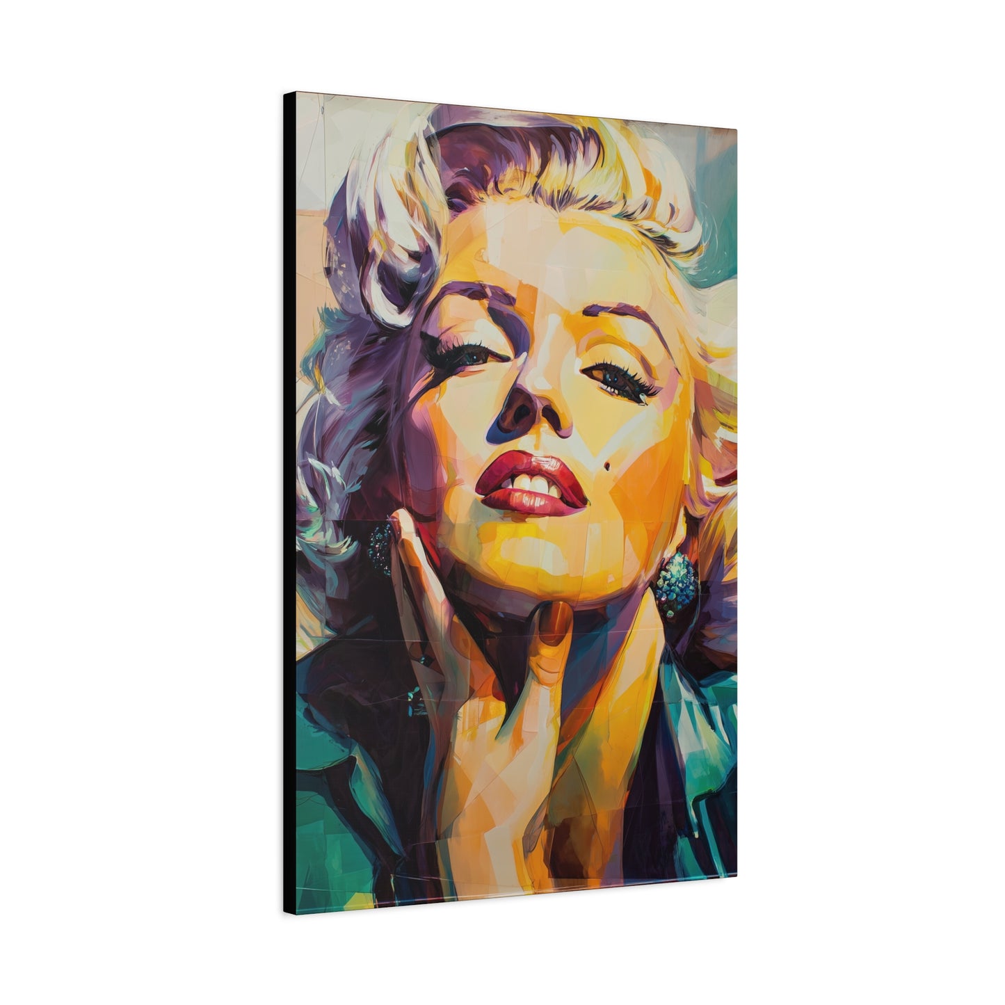 Gallery Wrapped Canvas, The Diva Project Art Canvas, Pinup Art Canvas – Marilyn Monroe - TWO