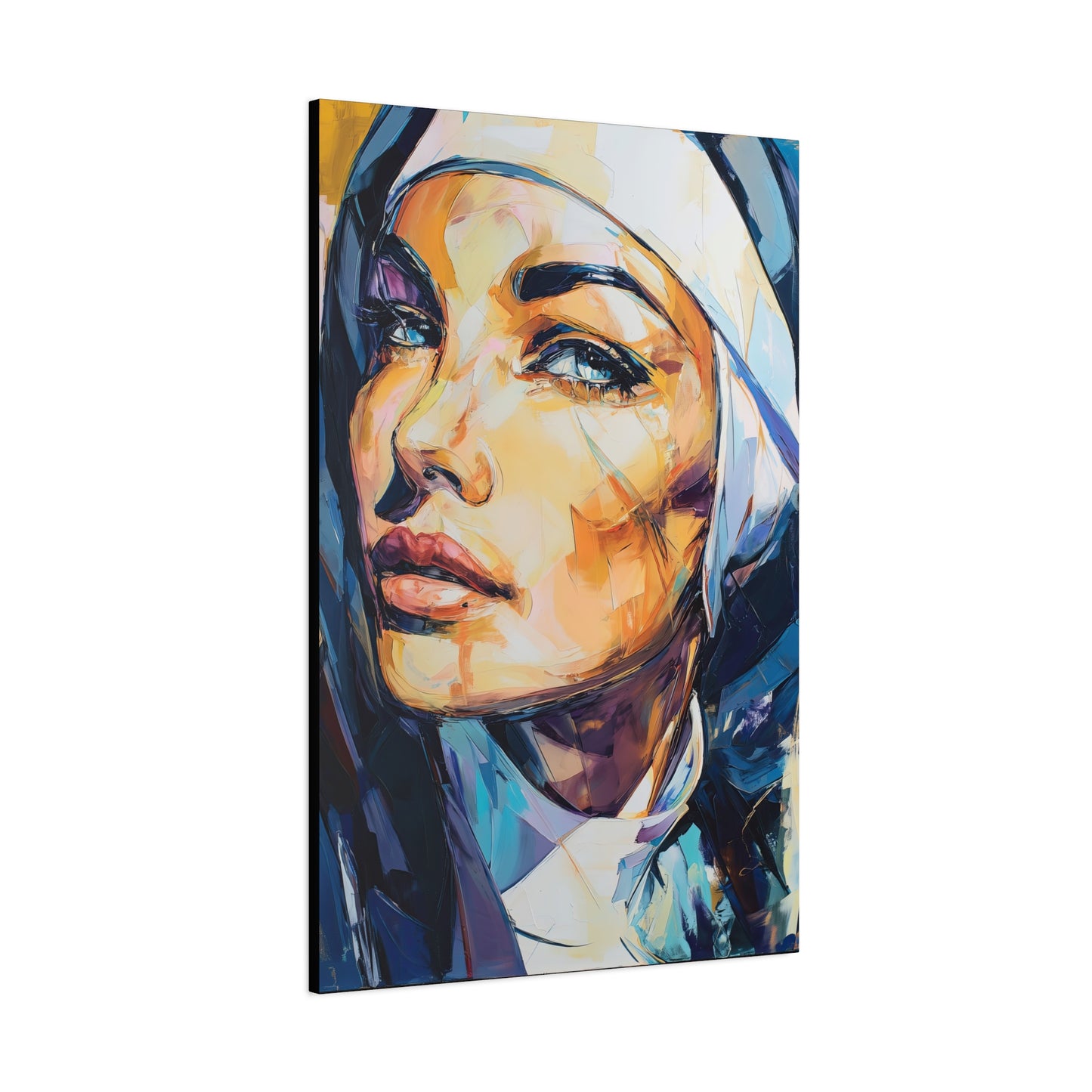 Gallery Wrapped Canvas, Habits and Heresy Art Canvas, Naughty Nuns Art Canvas – Sister Agatha