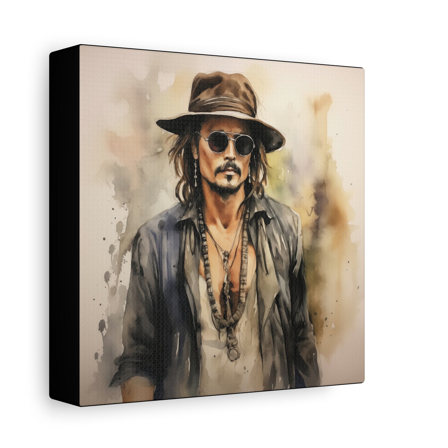 Gallery Wrapped Canvas, Celebrity Inspired, Pop Art Canvas – Depp