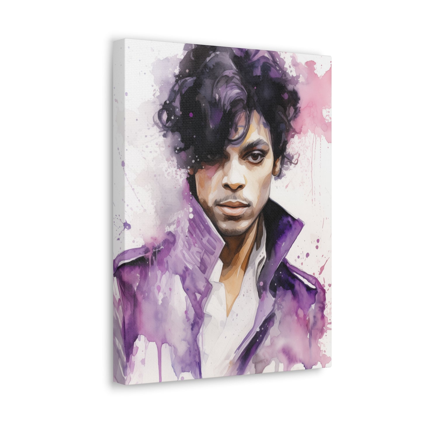 Gallery Wrapped Canvas, Celebrity Inspired, Pop Art Canvas – Prince Rogers