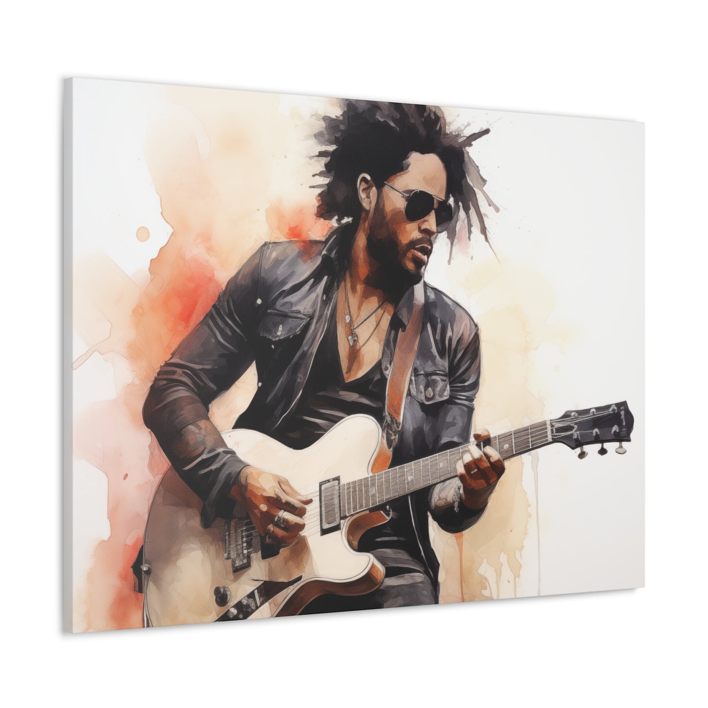 Gallery Wrapped Canvas, Celebrity Inspired, Pop Art Canvas – Lenny Also