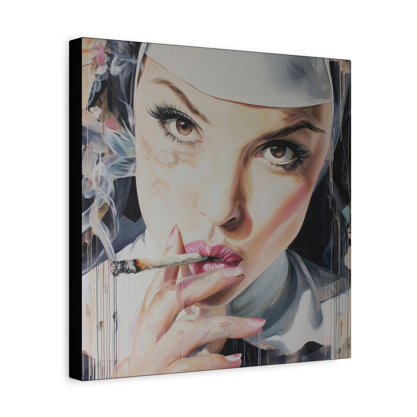 Gallery Wrapped Canvas, Habits and Heresy Art Canvas, Naughty Nuns Art Canvas – Sister Magdalene