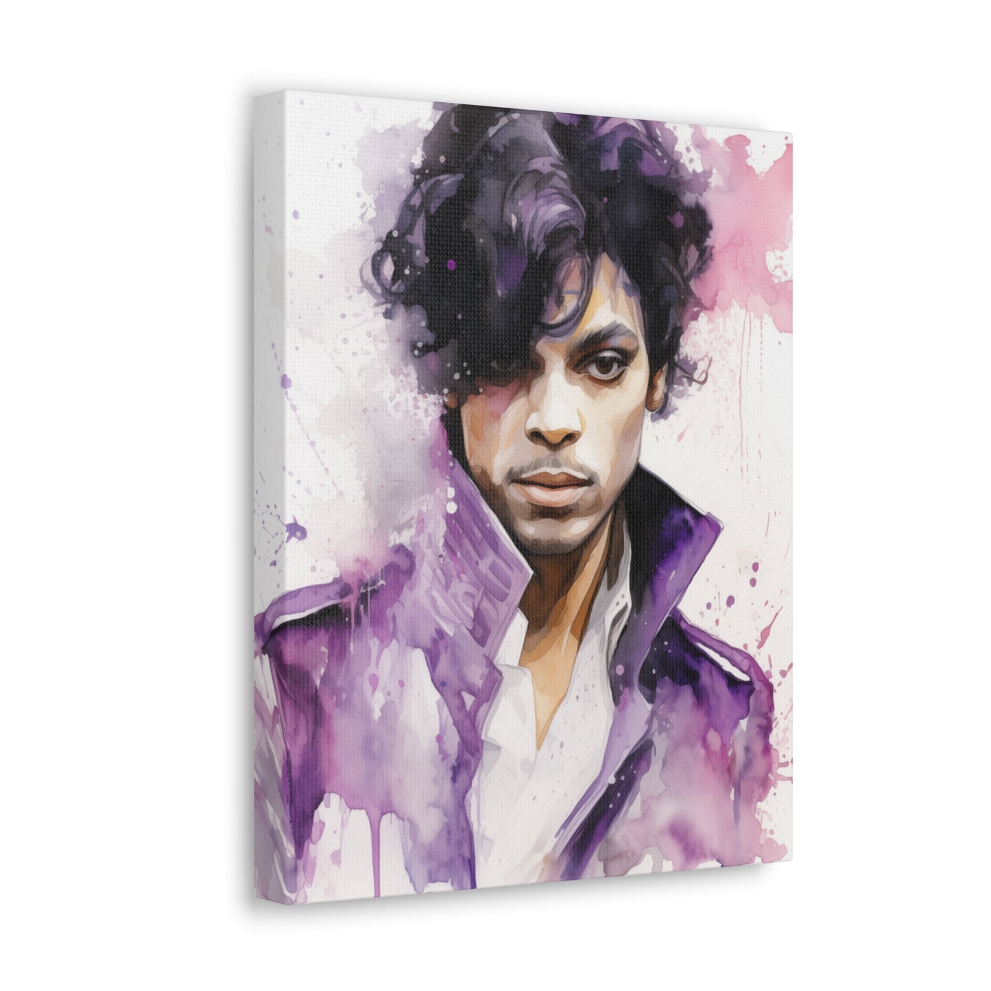 Gallery Wrapped Canvas, Celebrity Inspired, Pop Art Canvas – Prince Rogers