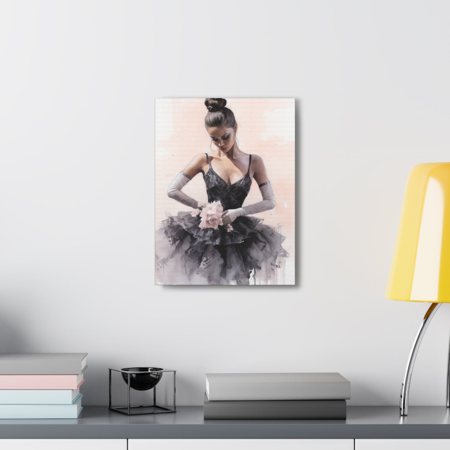 Gallery Wrapped Canvas, Ballerina Beauty, Ballet Art Canvas – Sonja