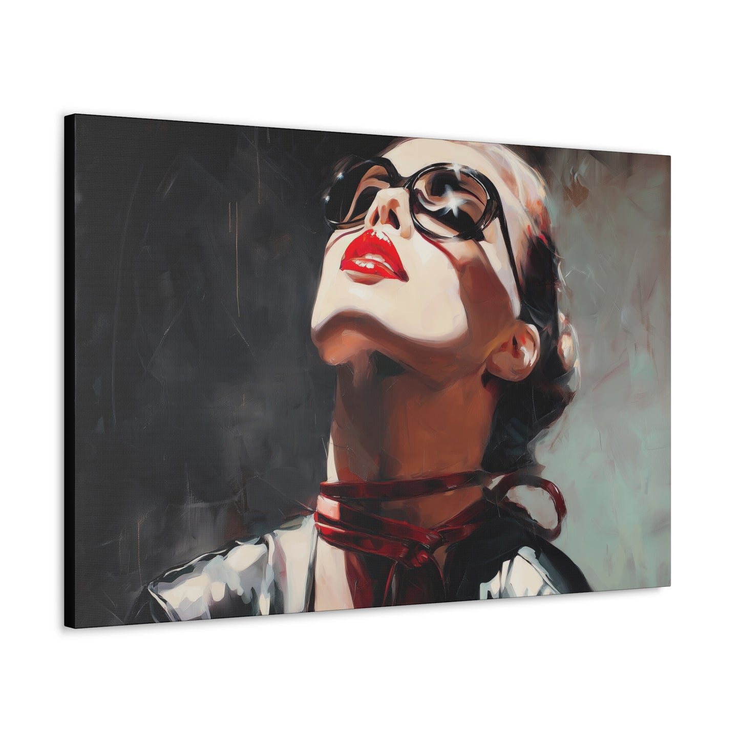 Gallery Wrapped Canvas, Ropes and Reverence Art Canvas, Erotic Shibari Art Canvas – Scarlett