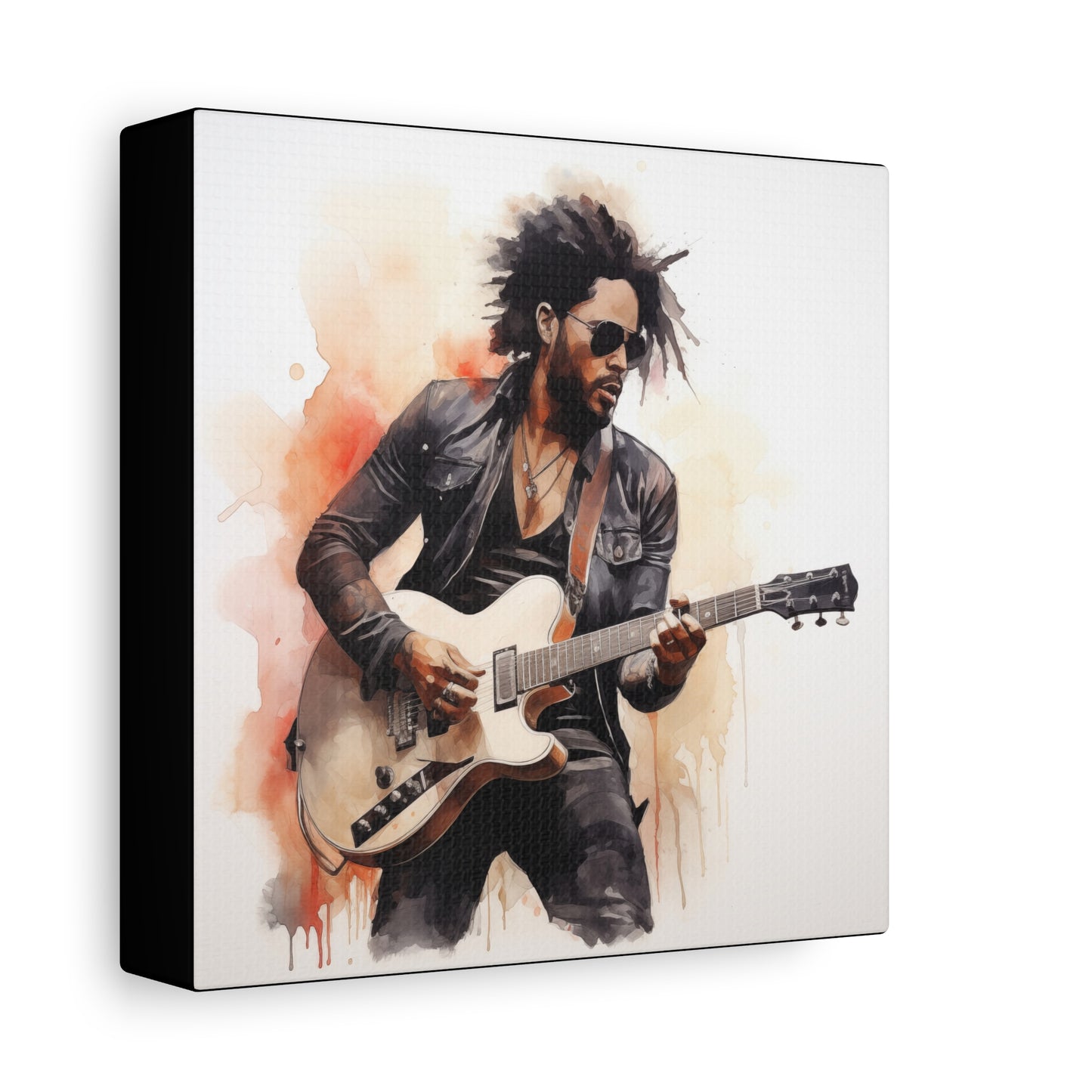 Gallery Wrapped Canvas, Celebrity Inspired, Pop Art Canvas – Lenny