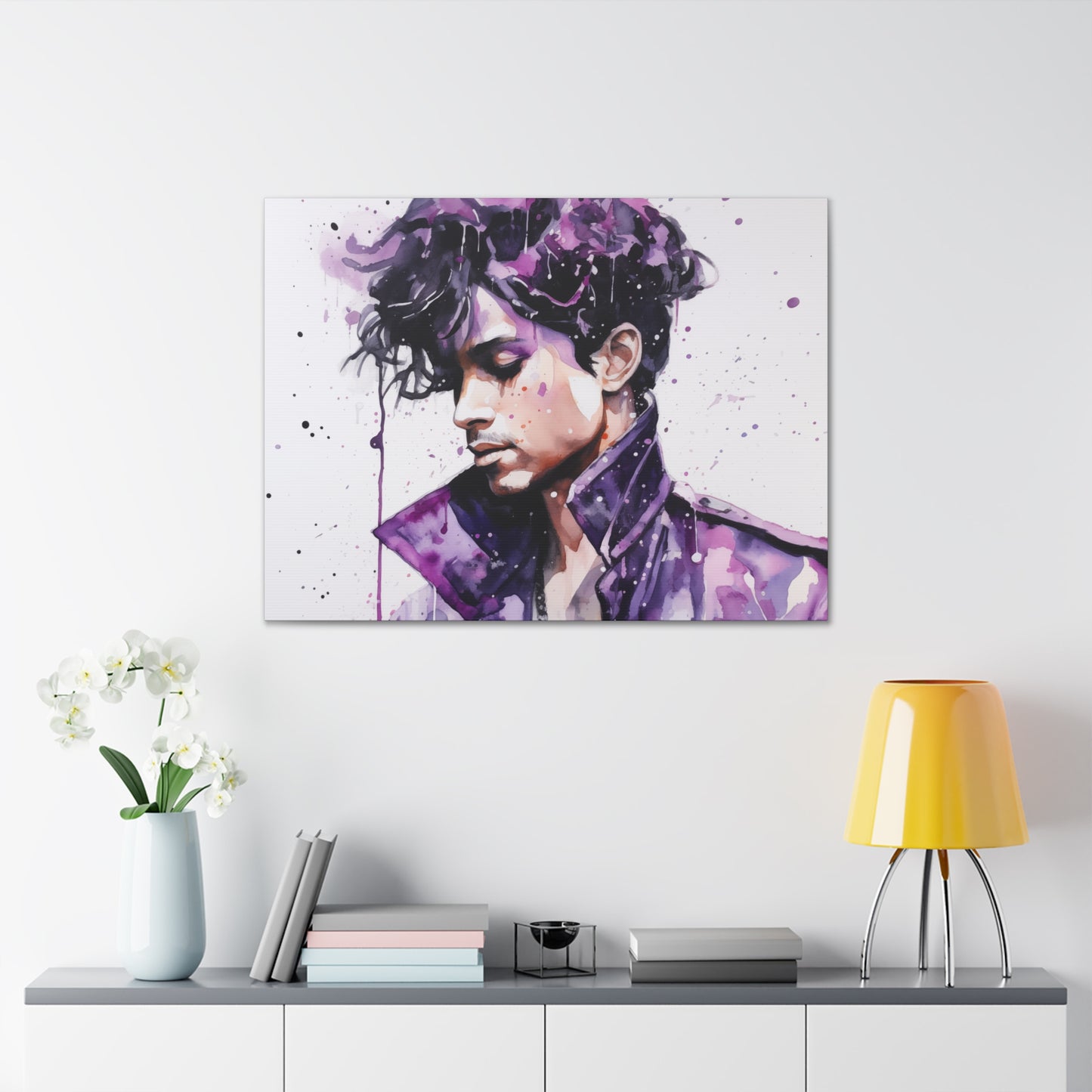 Gallery Wrapped Canvas, Celebrity Inspired, Pop Art Canvas – Prince Rogers Also