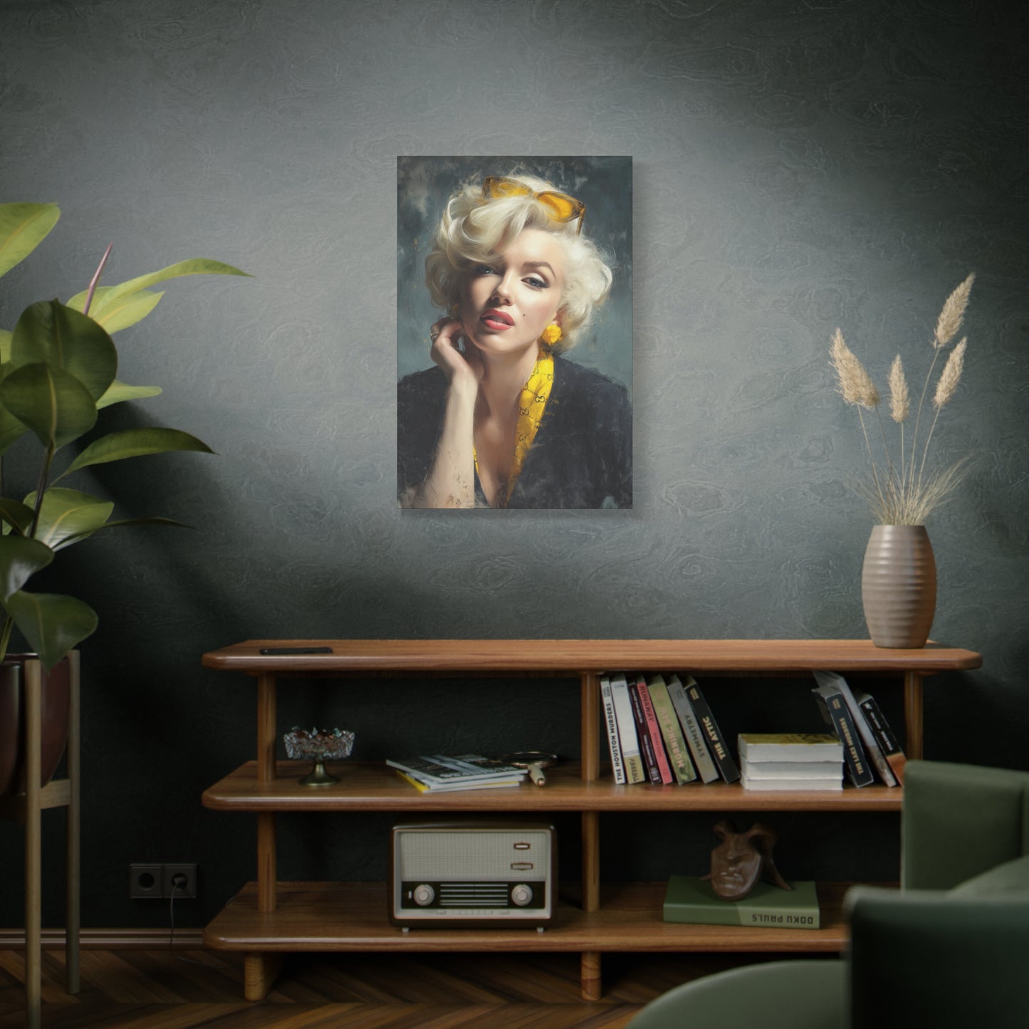 Gallery Wrapped Canvas, The Diva Project Art Canvas, Pinup Art Canvas – Marilyn Monroe - EIGHT