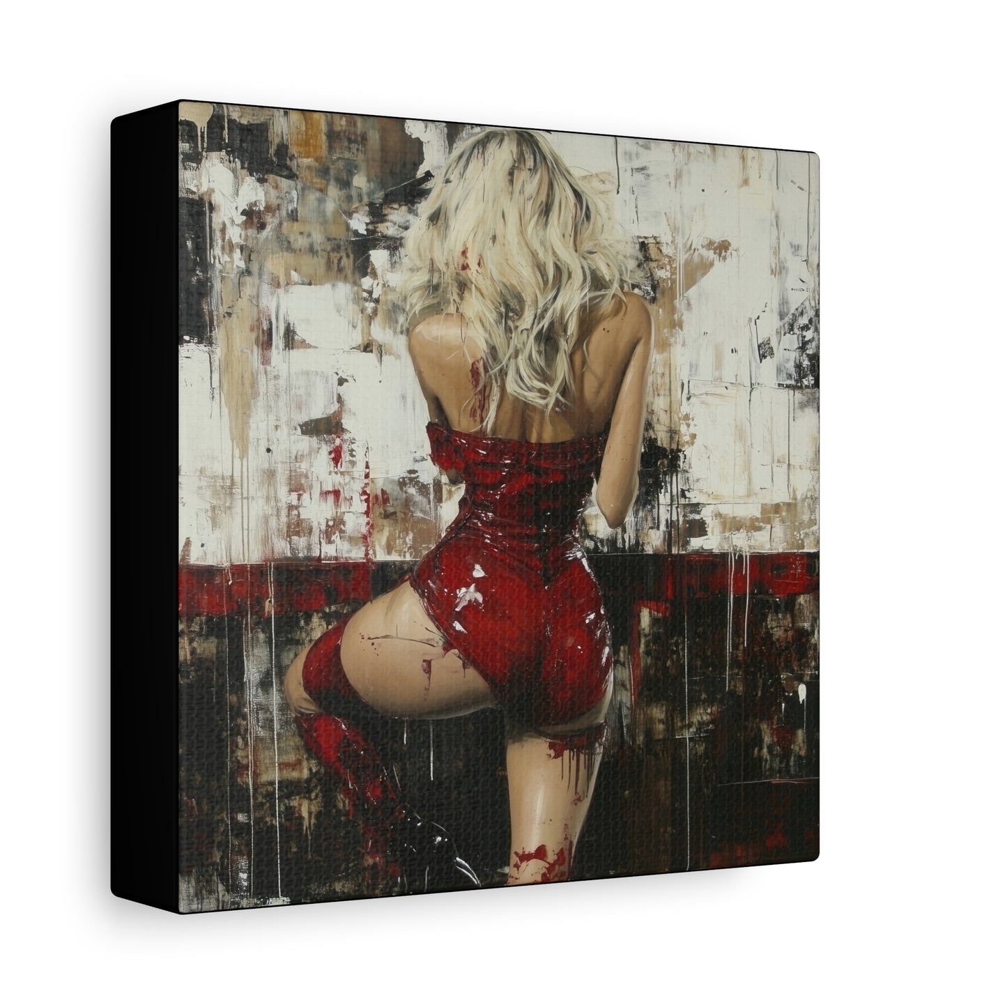 Gallery Wrapped Canvas, Sinners and Saints Art Canvas, Erotic Art Canvas – Veronica