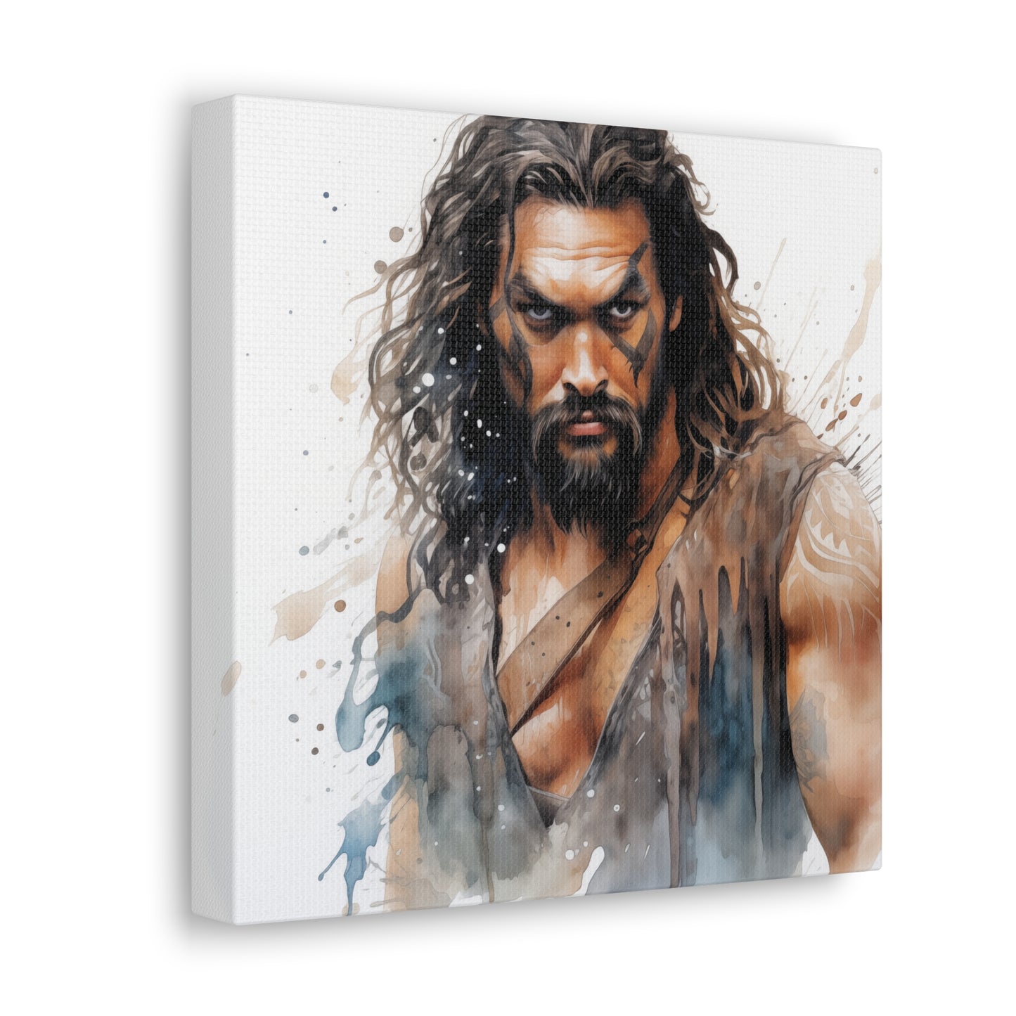 Gallery Wrapped Canvas, Celebrity Inspired, Pop Art Canvas – Jason Also