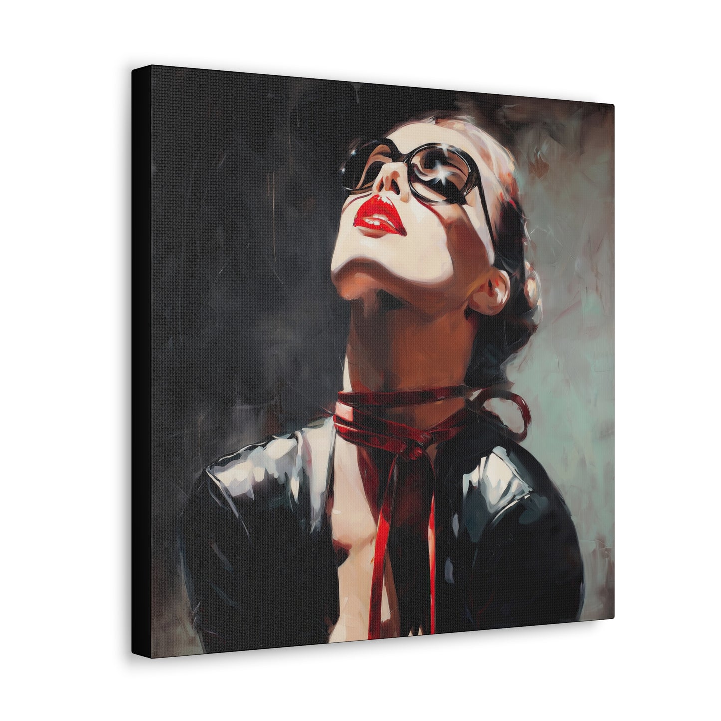 Gallery Wrapped Canvas, Ropes and Reverence Art Canvas, Erotic Shibari Art Canvas – Scarlett