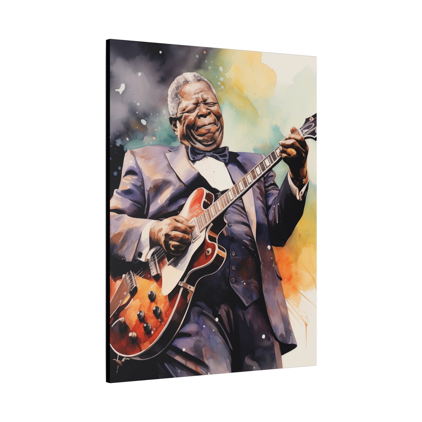 Gallery Wrapped Canvas, Celebrity Inspired, Pop Art Canvas – The King