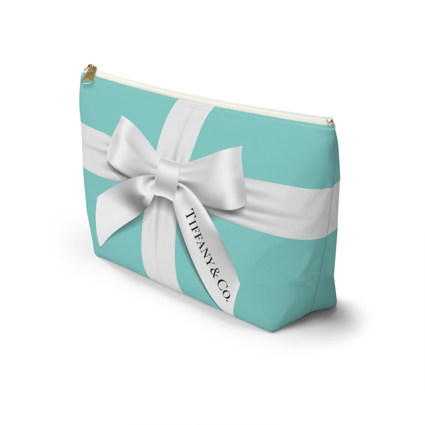 Accessory Cosmetic Travel Pouch - Robin Egg Blue, Little Blue Box, Your Name & Co.