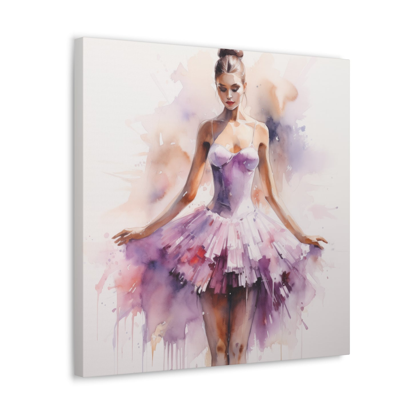Gallery Wrapped Canvas, Ballerina Beauty, Ballet Art Canvas – Joanna