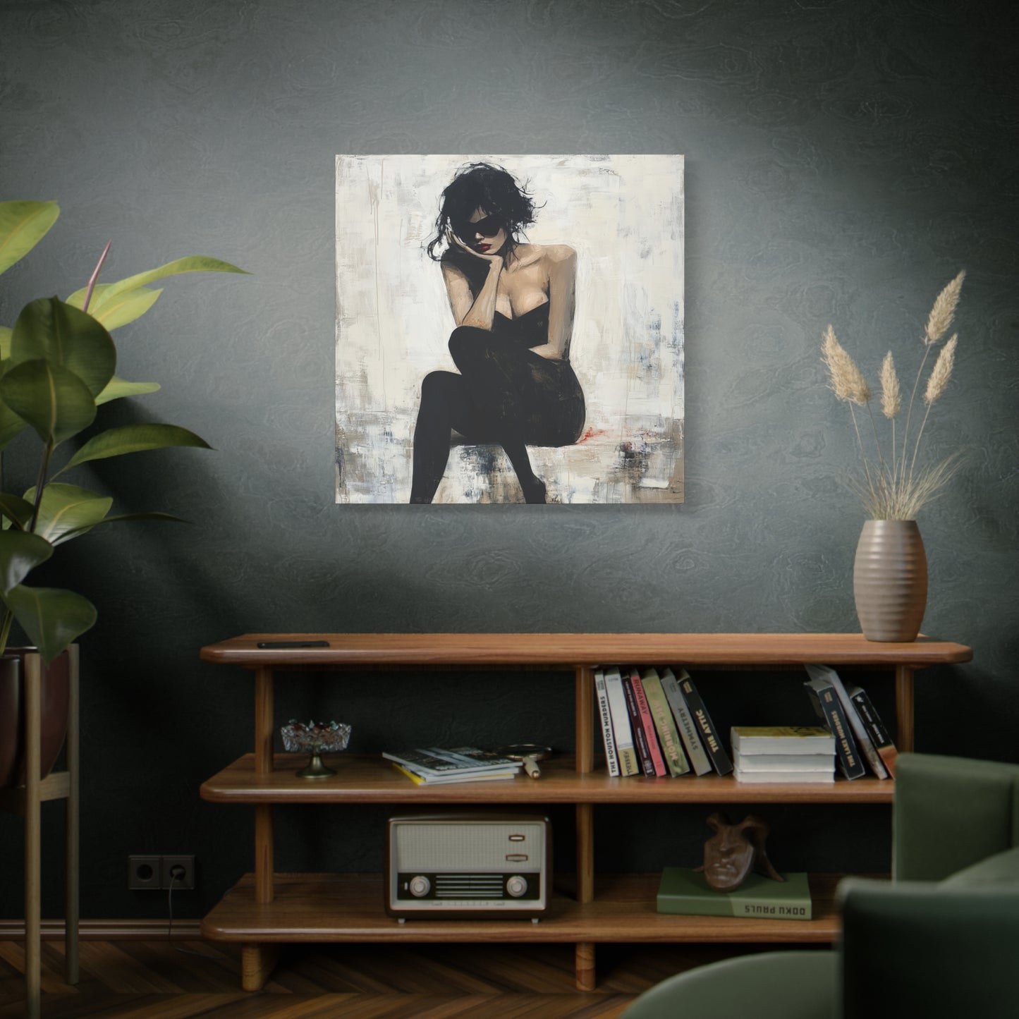 Gallery Wrapped Canvas, Sinners and Saints Art Canvas, Erotic Pinup Art Canvas – Fairuza