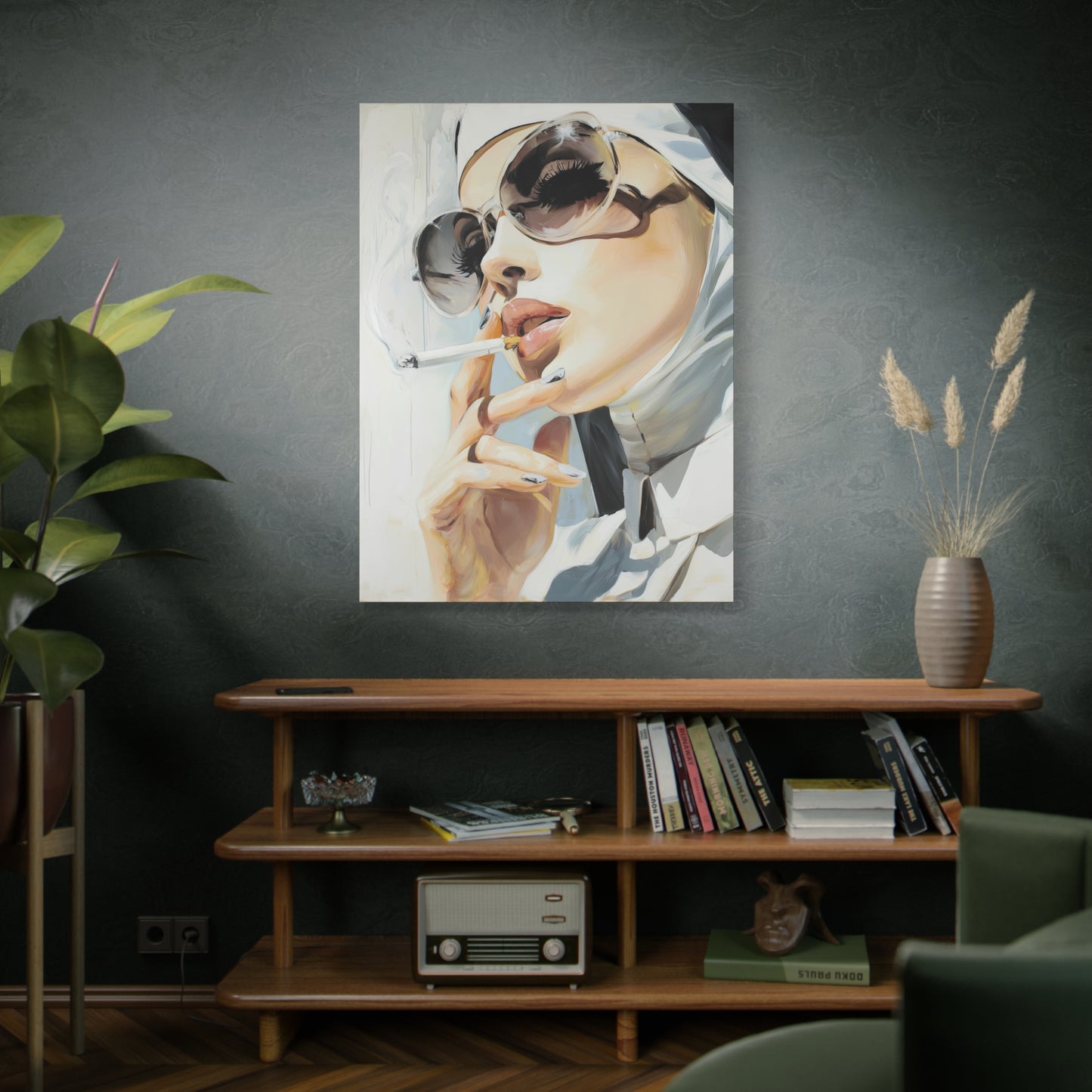 Gallery Wrapped Canvas, Habits and Heresy Art Canvas, Naughty Nuns Art Canvas – Sister Theodora