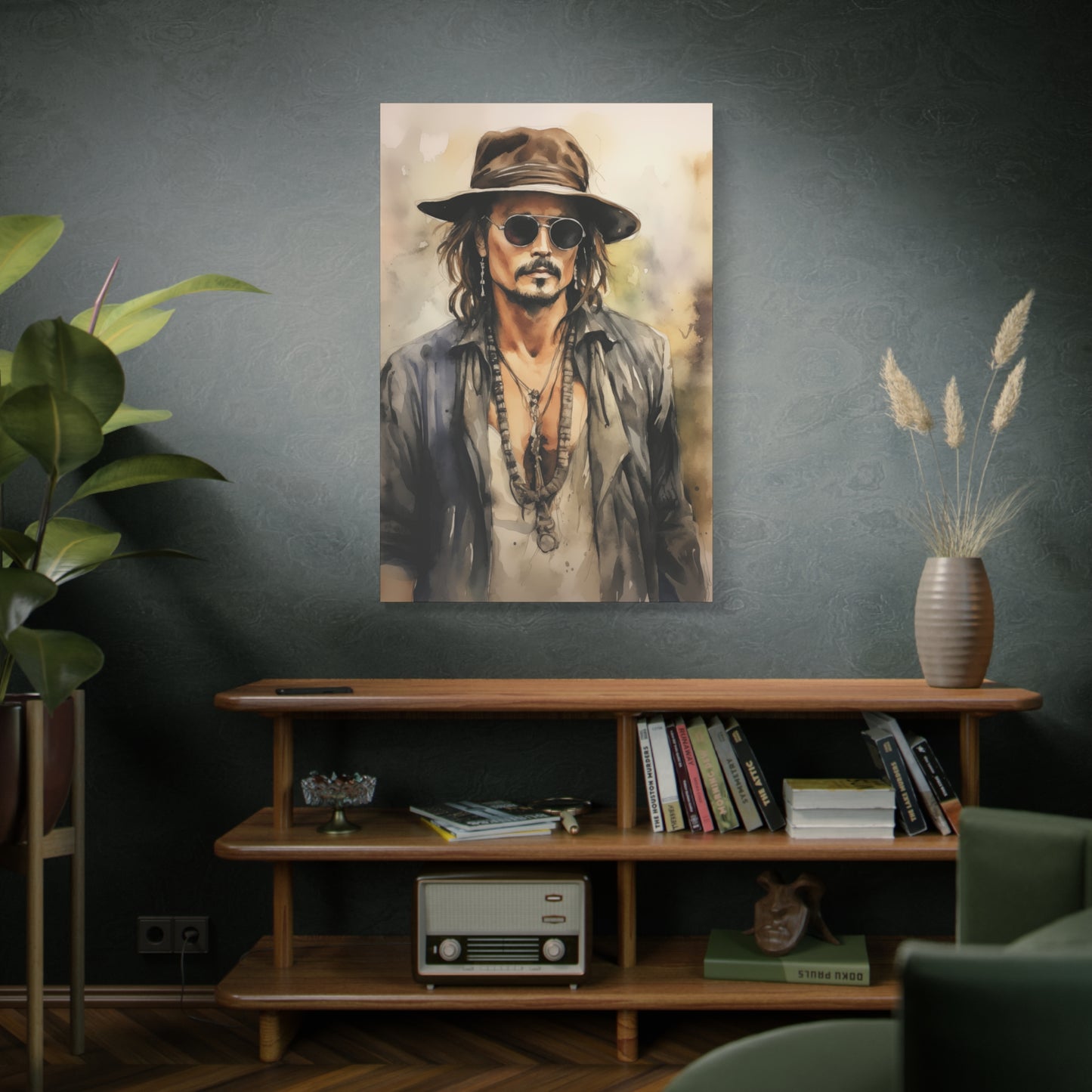 Gallery Wrapped Canvas, Celebrity Inspired, Pop Art Canvas – Depp
