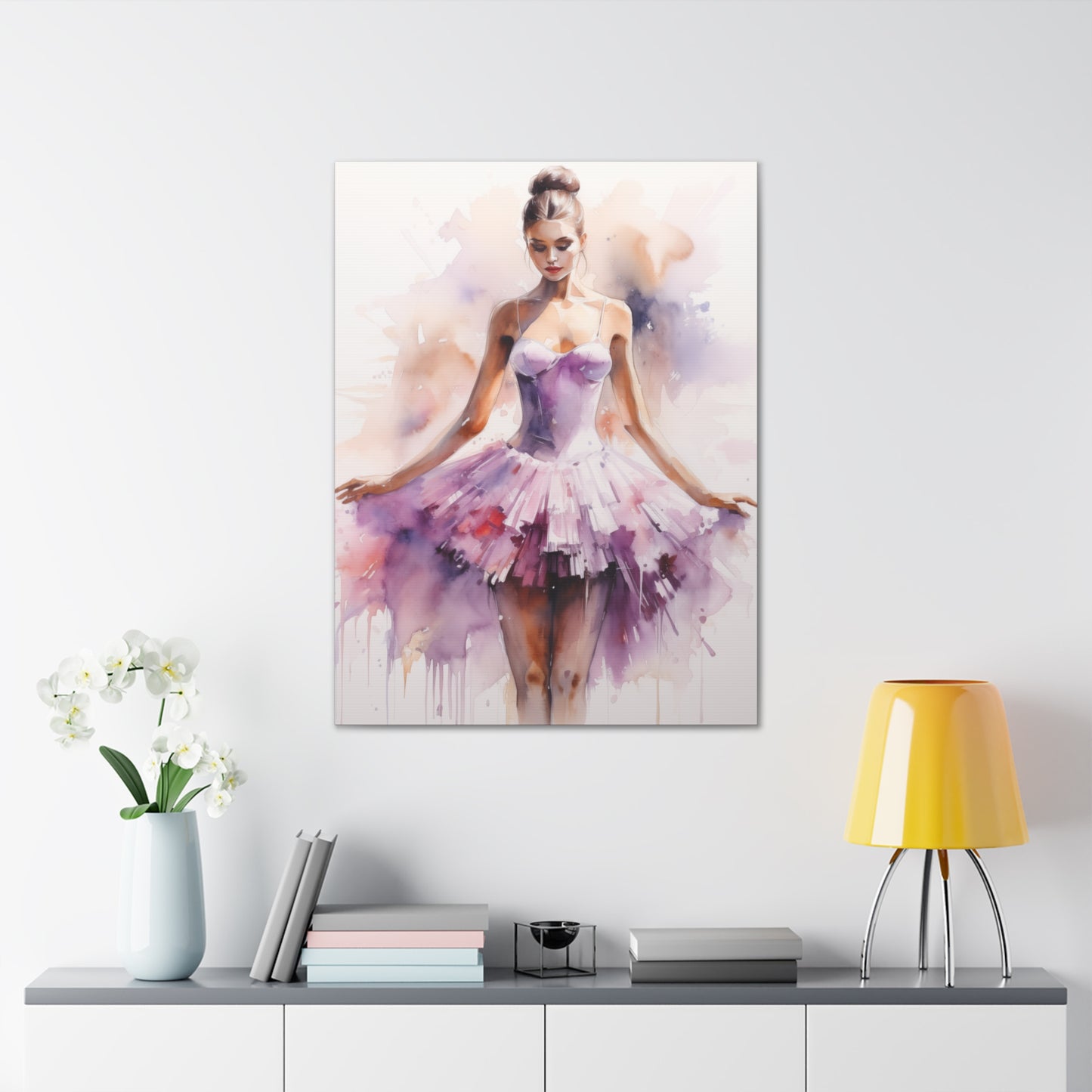 Gallery Wrapped Canvas, Ballerina Beauty, Ballet Art Canvas – Joanna