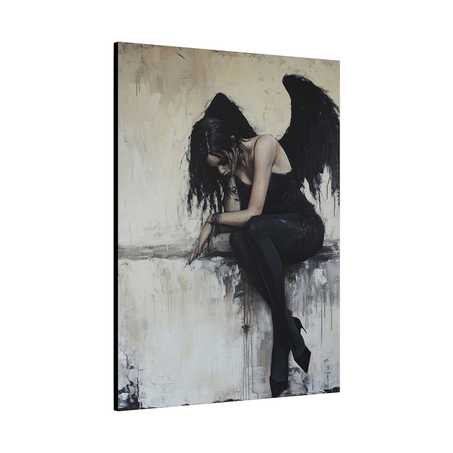 Gallery Wrapped Canvas, Sinners and Saints Art Canvas, Erotic Pinup Art Canvas – Helena