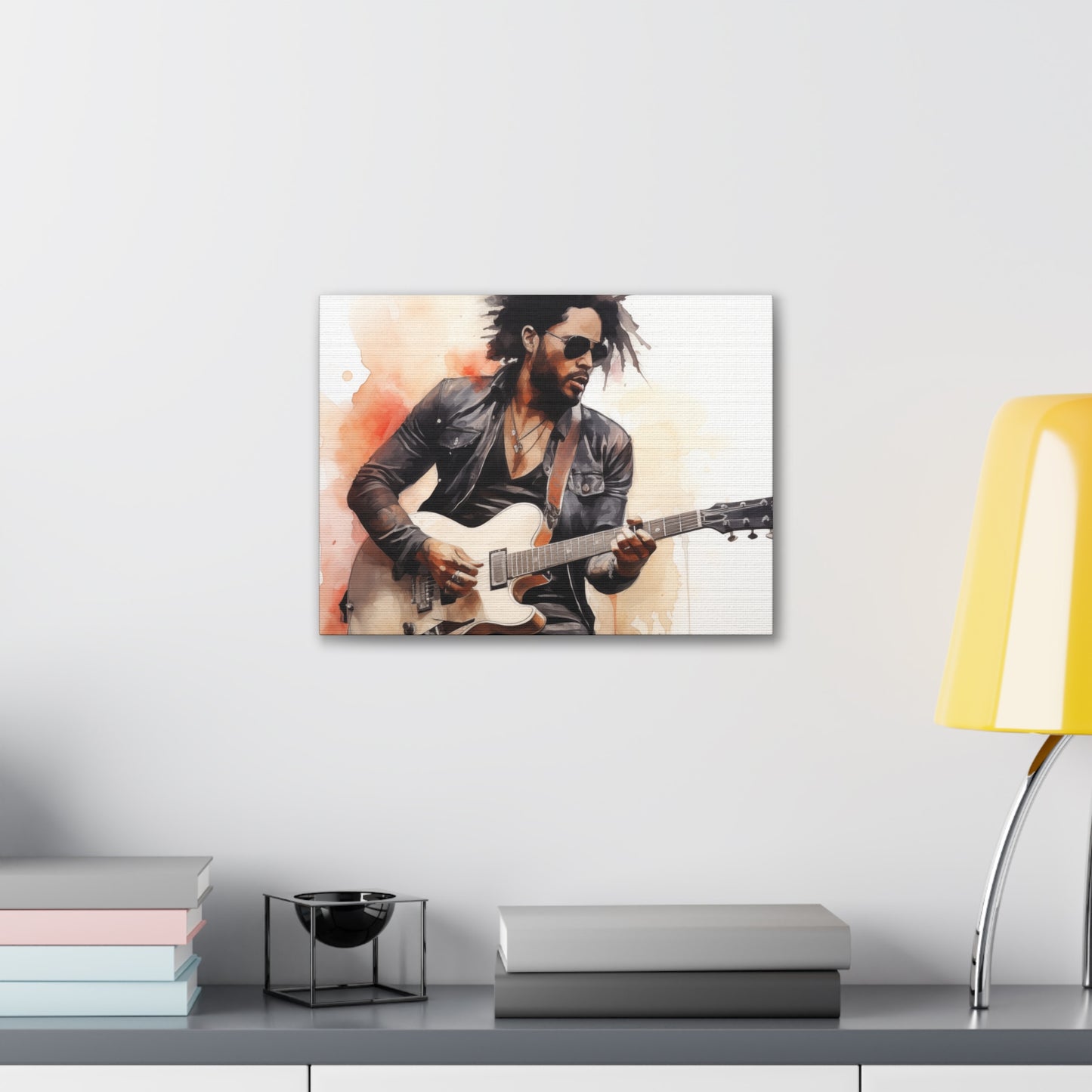 Gallery Wrapped Canvas, Celebrity Inspired, Pop Art Canvas – Lenny Also