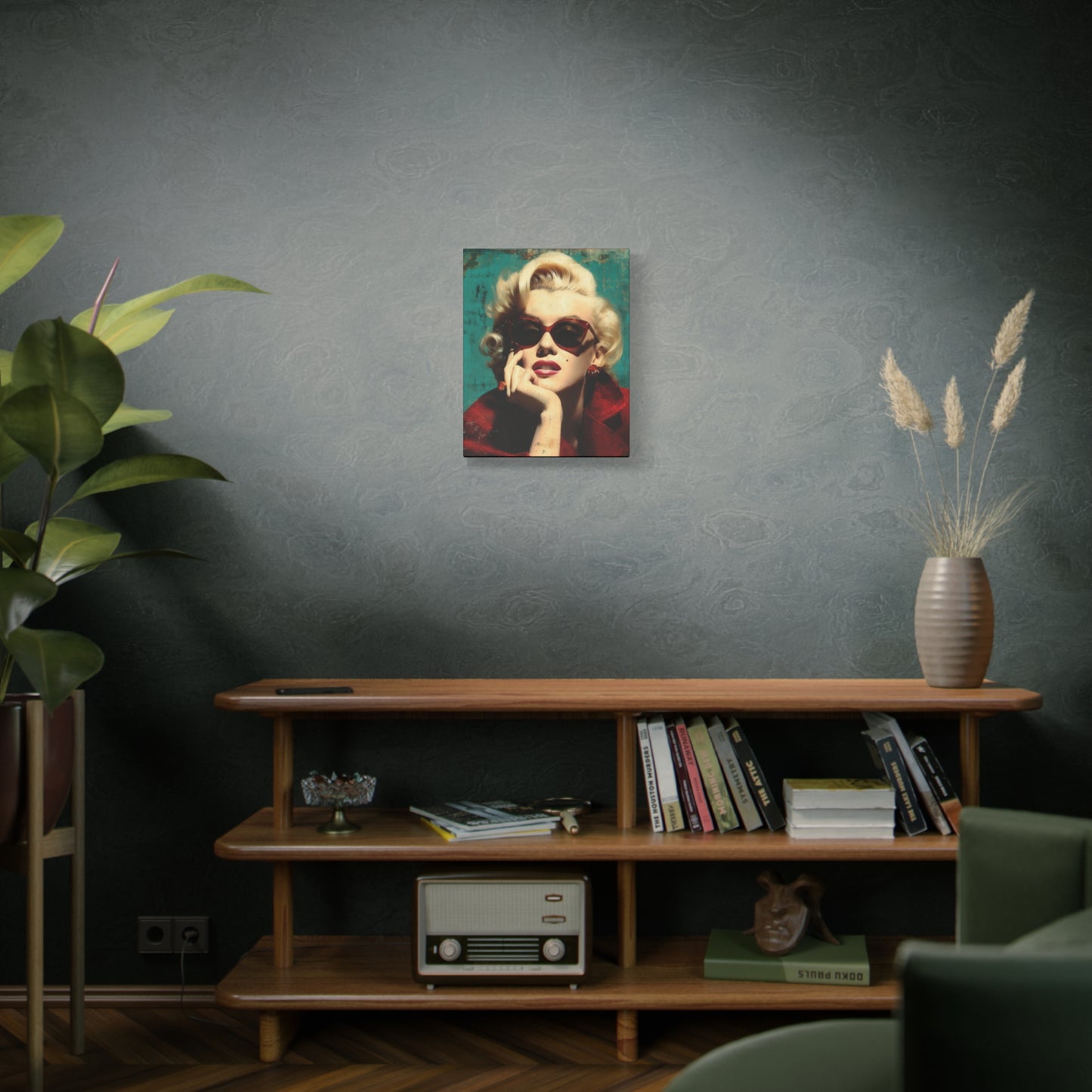 Gallery Wrapped Canvas, The Diva Project Art Canvas, Pinup Art Canvas – Marilyn Monroe - NINE