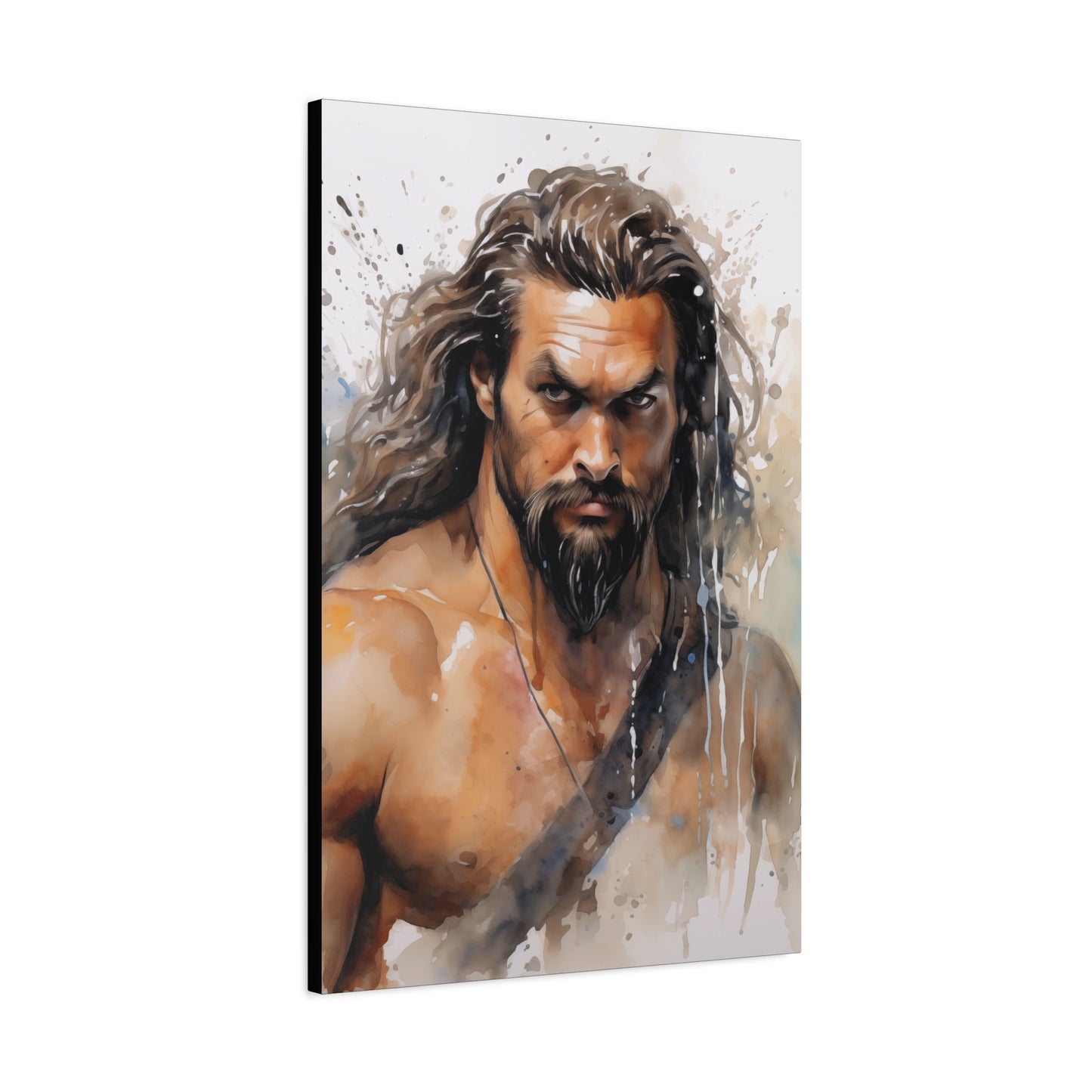 Gallery Wrapped Canvas, Celebrity Inspired, Pop Art Canvas – Jason