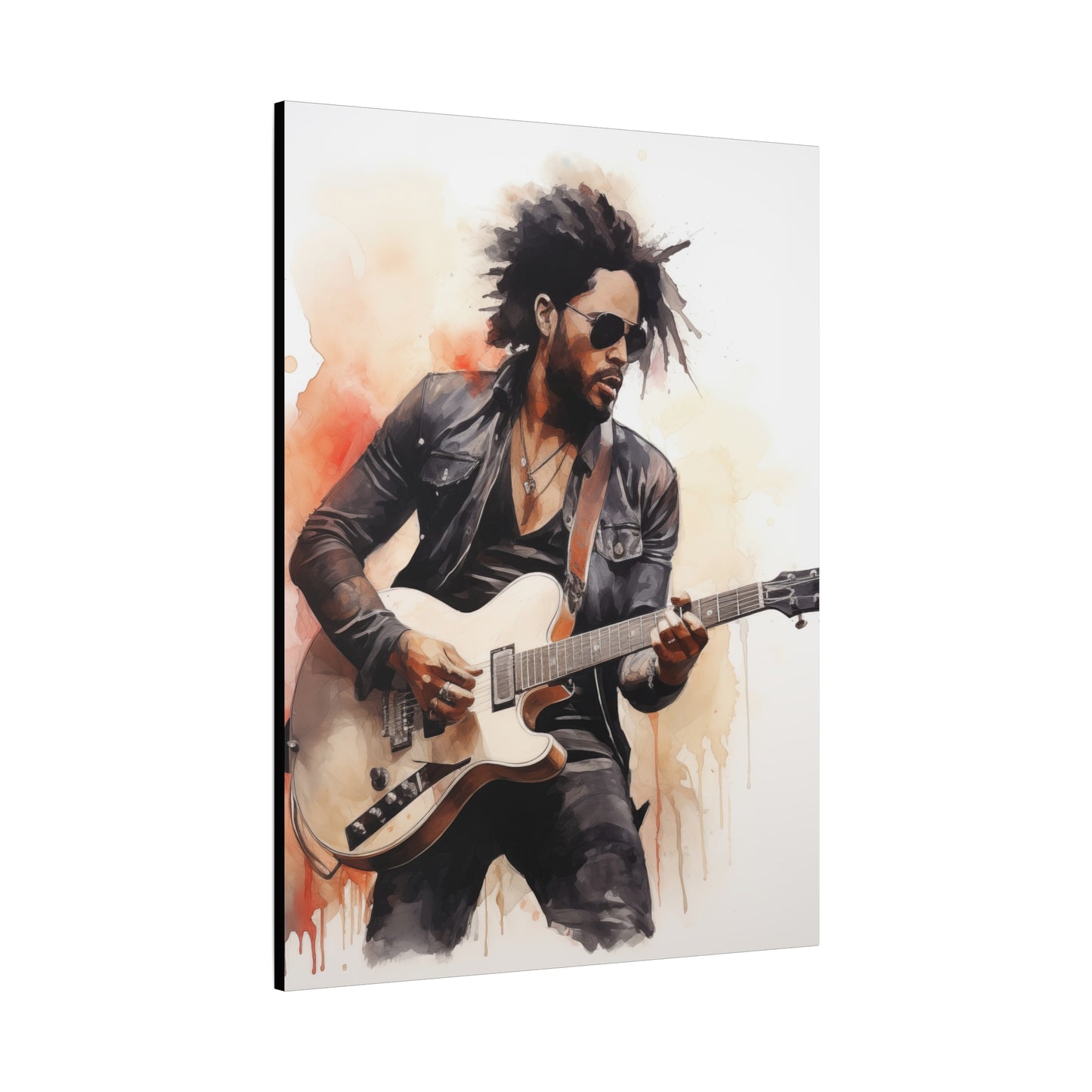 Gallery Wrapped Canvas, Celebrity Inspired, Pop Art Canvas – Lenny