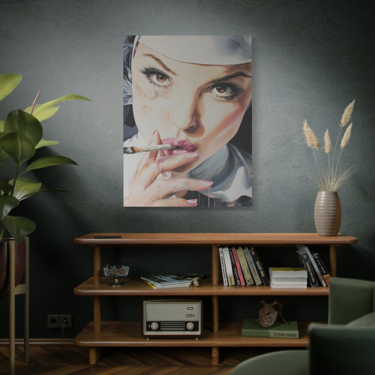 Gallery Wrapped Canvas, Habits and Heresy Art Canvas, Naughty Nuns Art Canvas – Sister Magdalene
