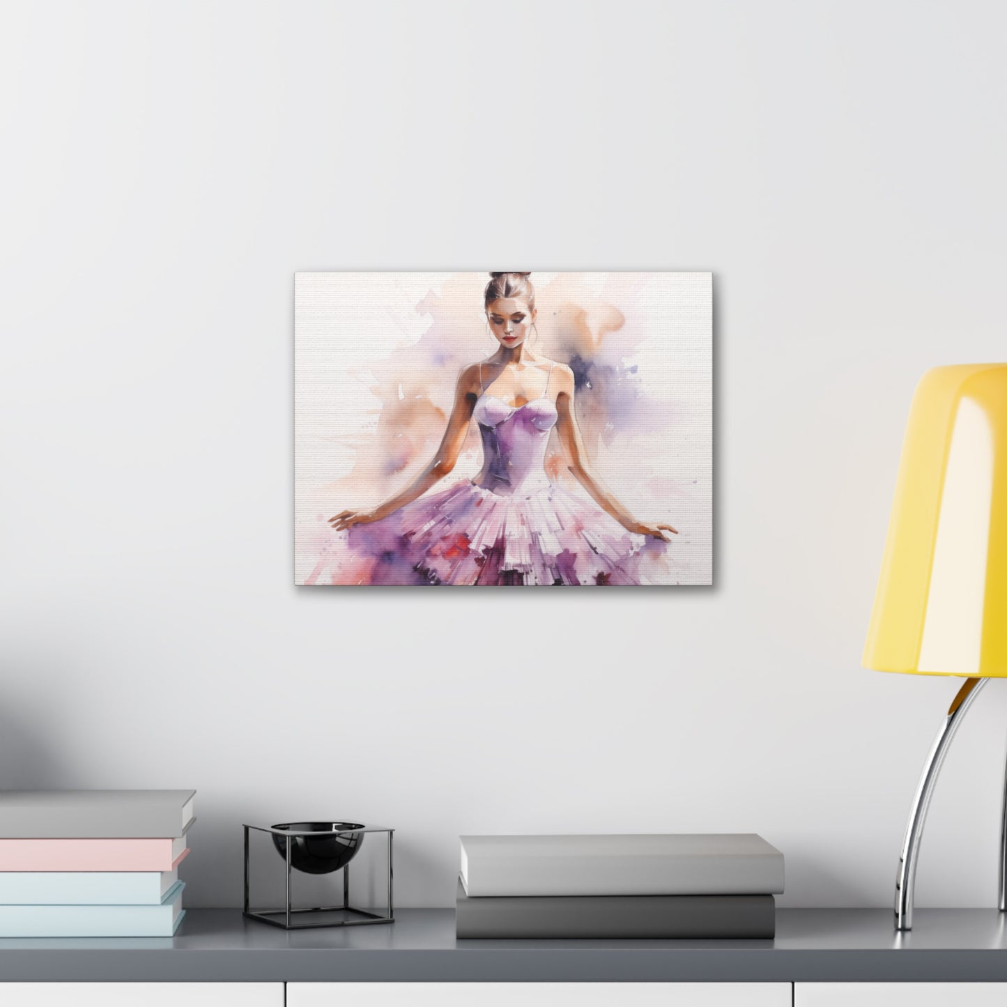 Gallery Wrapped Canvas, Ballerina Beauty, Ballet Art Canvas – Joanna
