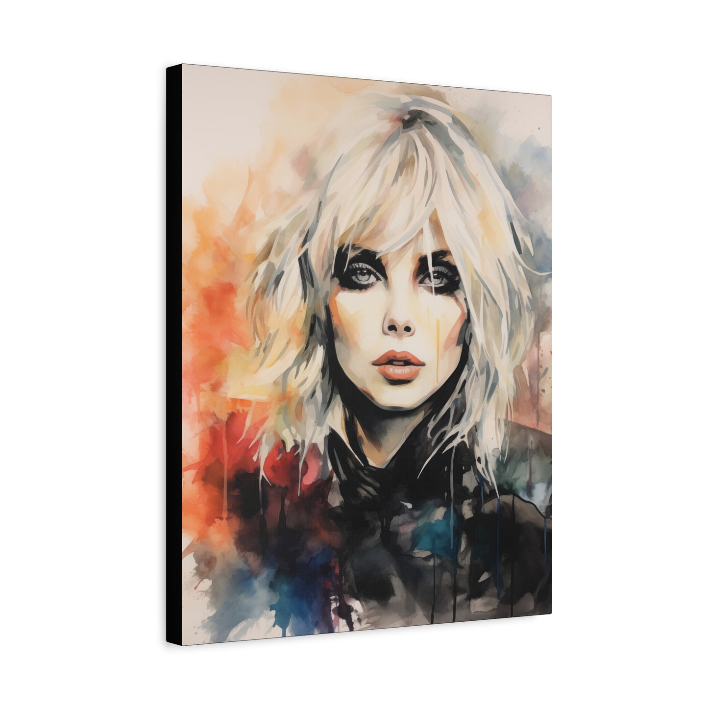 Gallery Wrapped Canvas, Celebrity Inspired, Pop Art Canvas – Debbie
