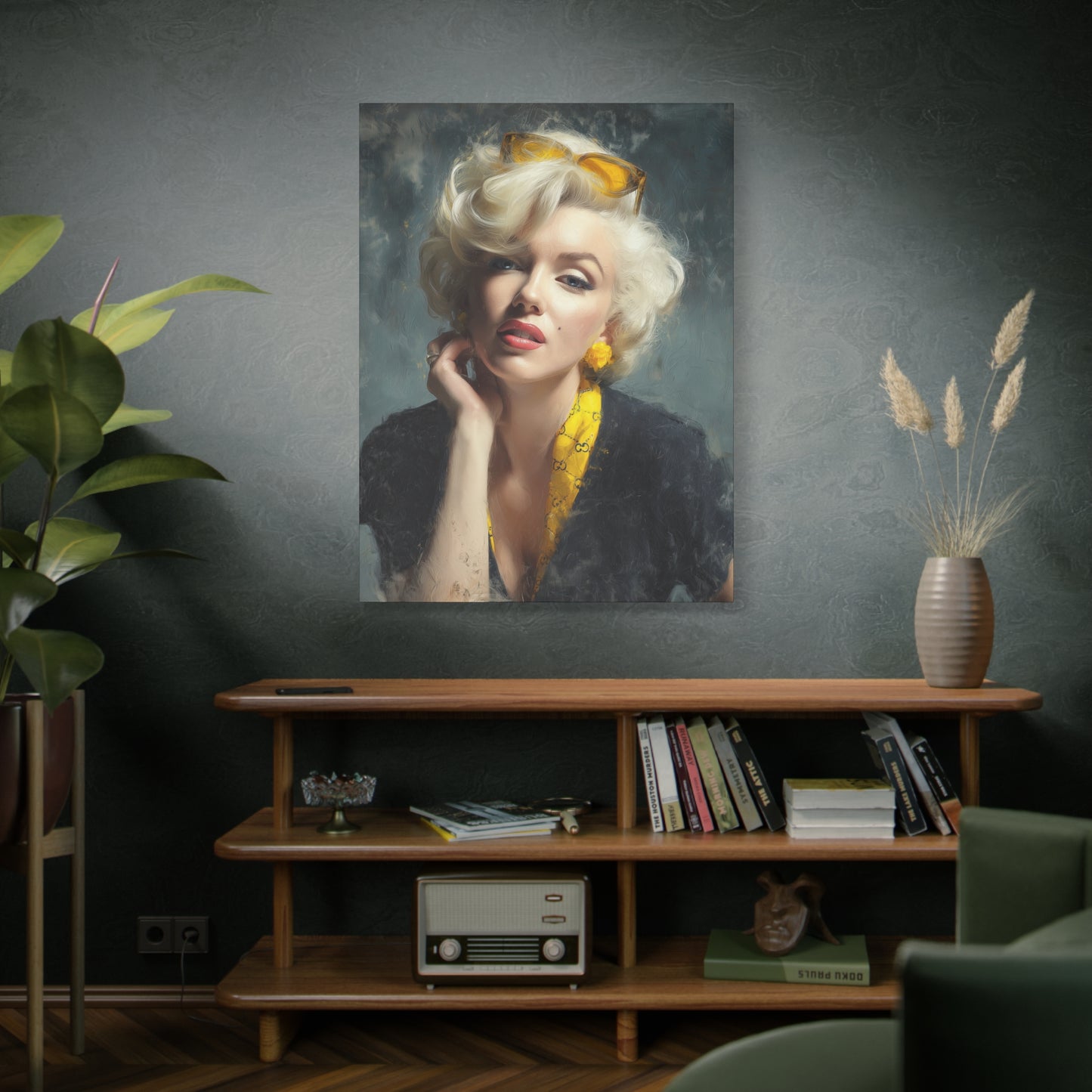 Gallery Wrapped Canvas, The Diva Project Art Canvas, Pinup Art Canvas – Marilyn Monroe - EIGHT