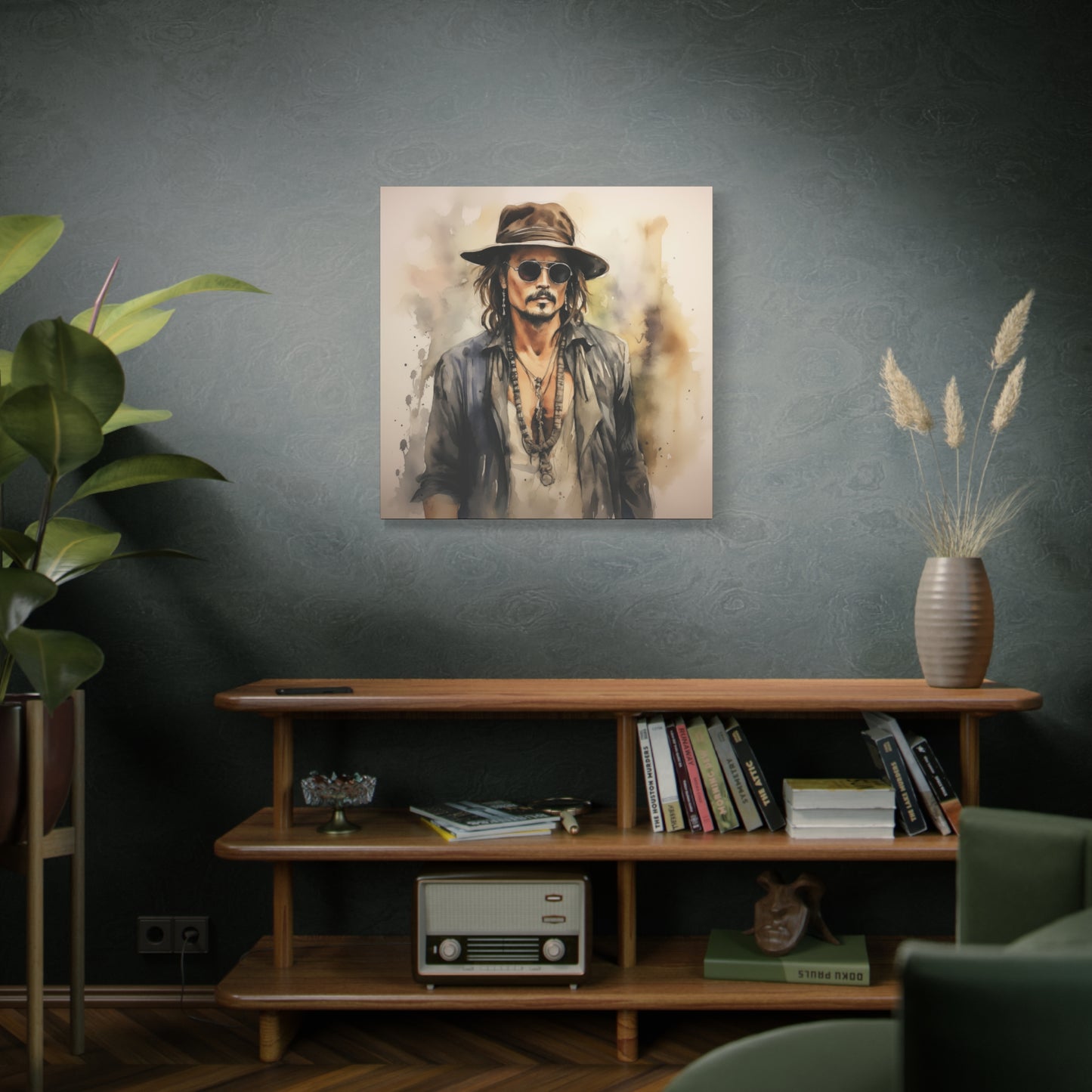 Gallery Wrapped Canvas, Celebrity Inspired, Pop Art Canvas – Depp