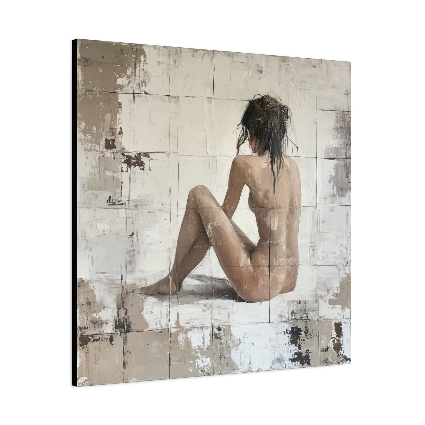 Gallery Wrapped Canvas, Sinners and Saints Art Canvas, Erotic Pinup Art Canvas – Eve